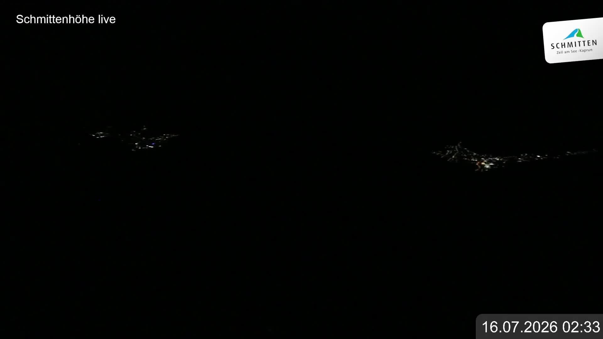 Archiv Foto Webcam Blick vom Gipfel der Schmittenhöhe