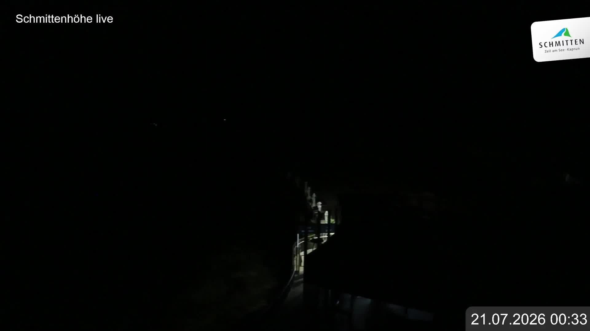 Archiv Foto Webcam Blick vom Gipfel der Schmittenhöhe