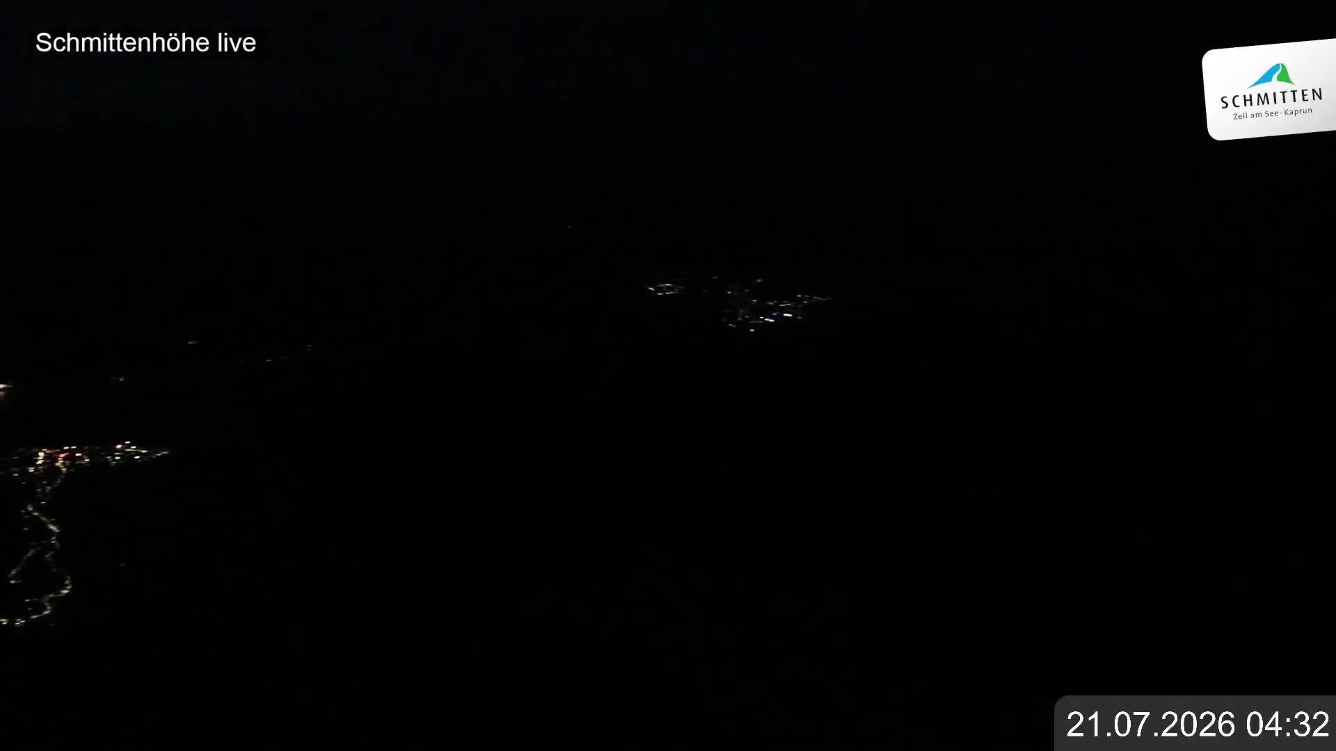 Archiv Foto Webcam Blick vom Gipfel der Schmittenhöhe