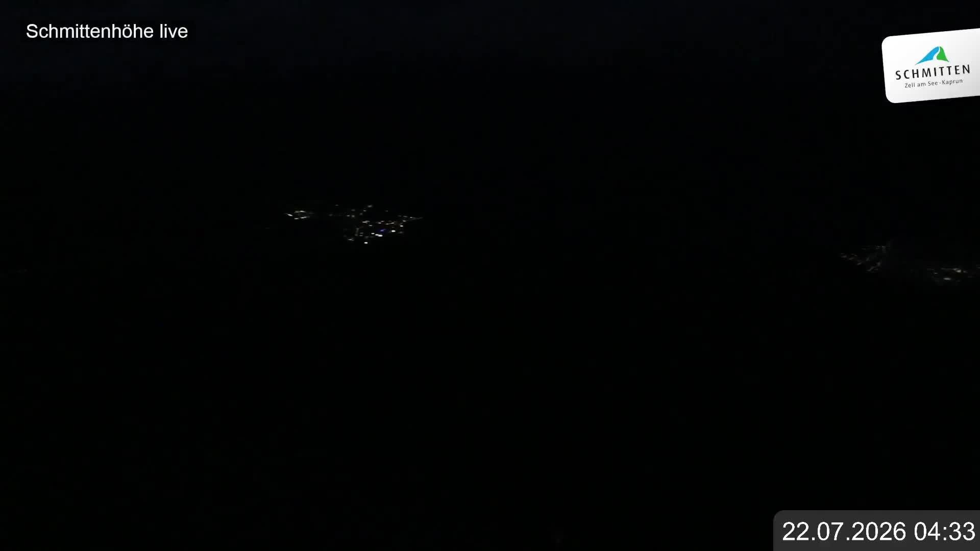 Archiv Foto Webcam Blick vom Gipfel der Schmittenhöhe