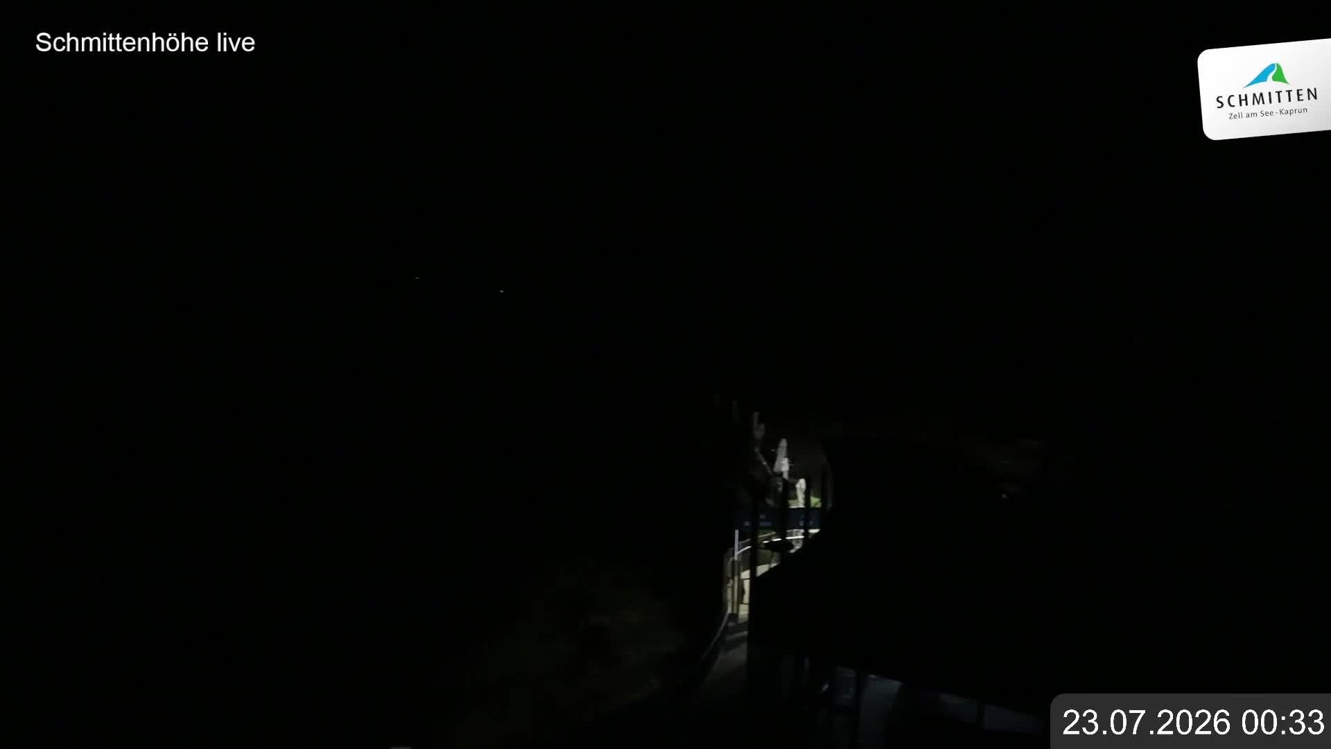 Archiv Foto Webcam Blick vom Gipfel der Schmittenhöhe