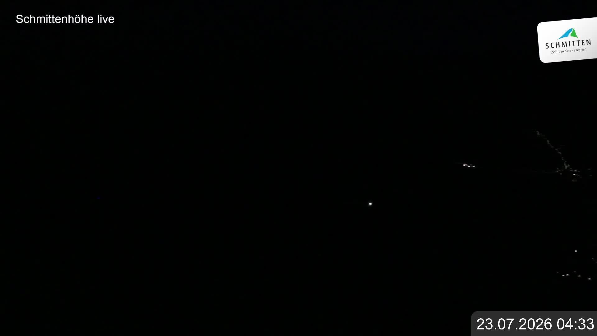 Archiv Foto Webcam Blick vom Gipfel der Schmittenhöhe