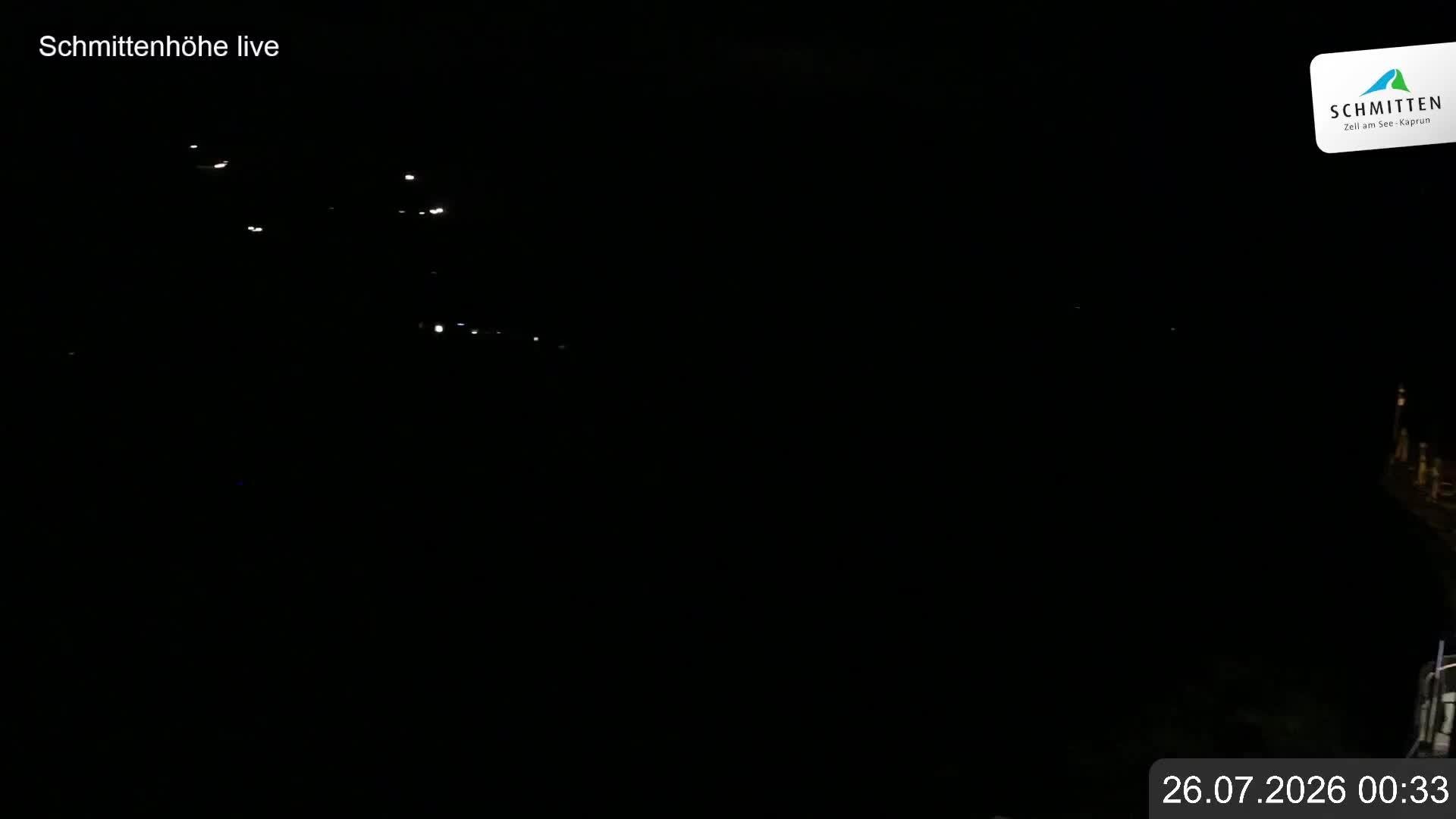 Archiv Foto Webcam Blick vom Gipfel der Schmittenhöhe
