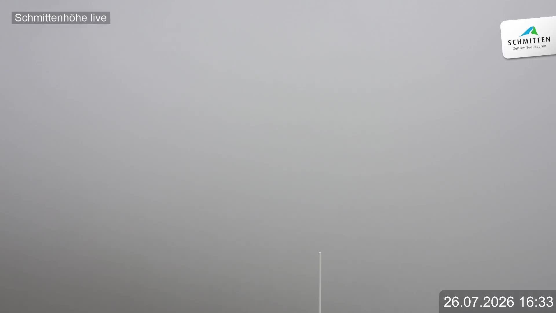 Archiv Foto Webcam Blick vom Gipfel der Schmittenhöhe