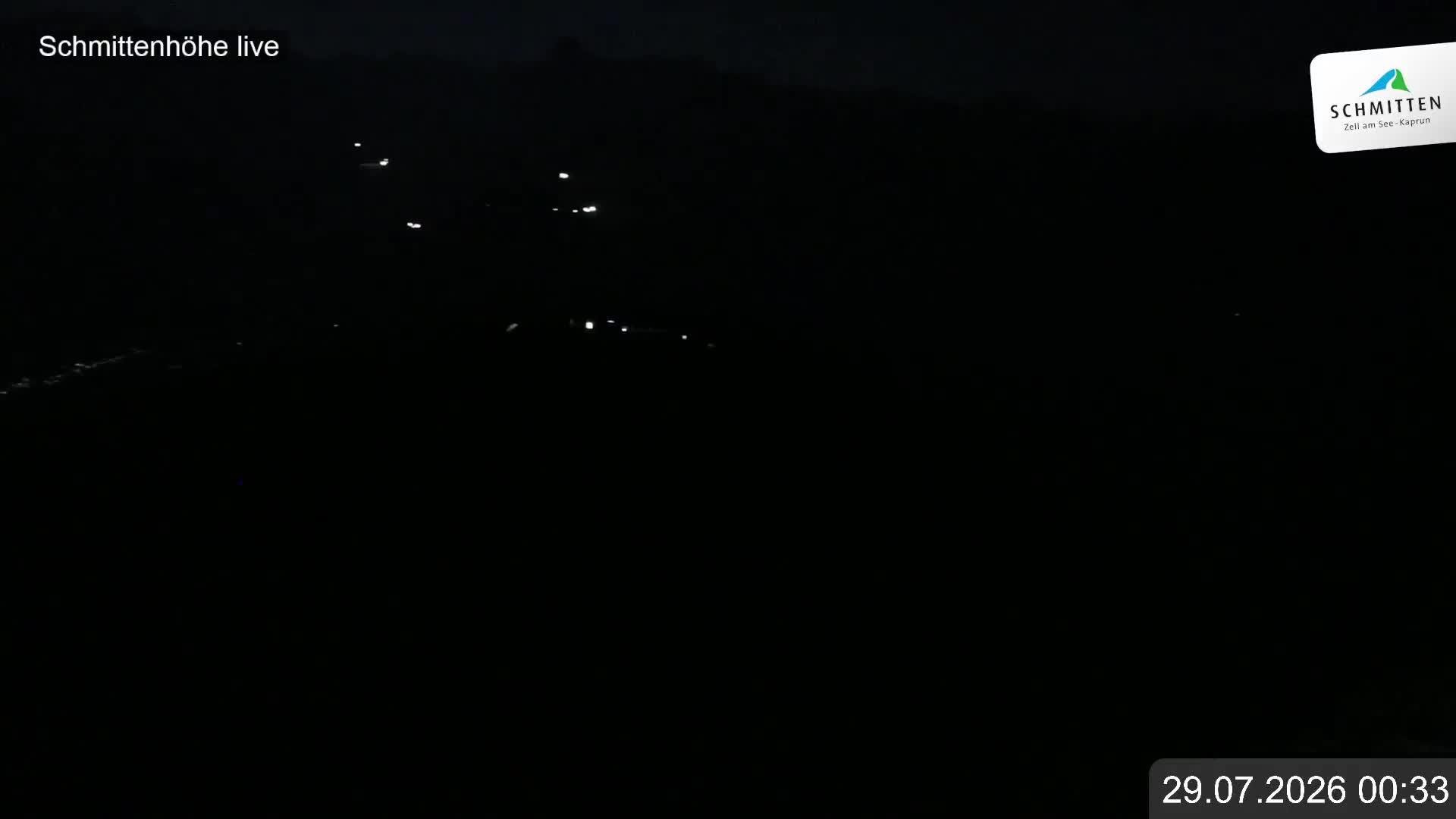 Archiv Foto Webcam Blick vom Gipfel der Schmittenhöhe
