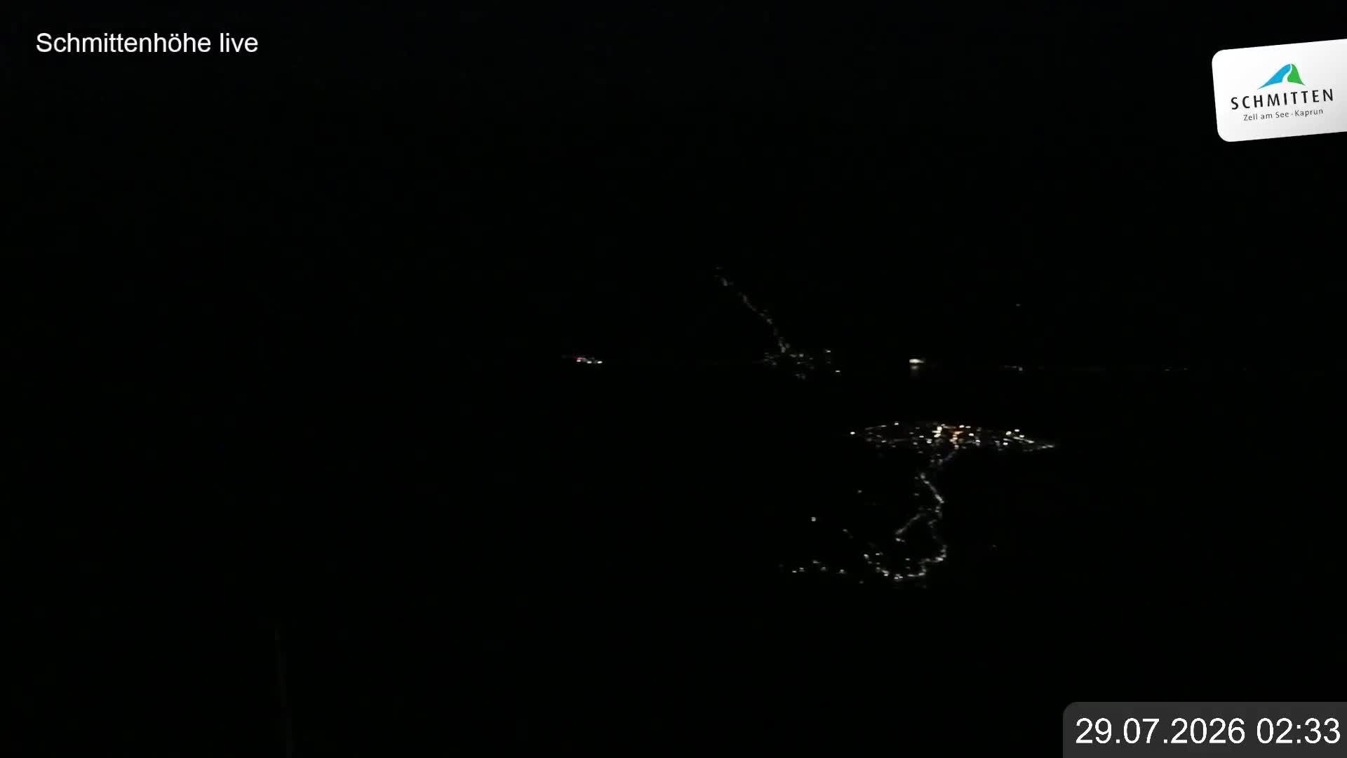 Archiv Foto Webcam Blick vom Gipfel der Schmittenhöhe