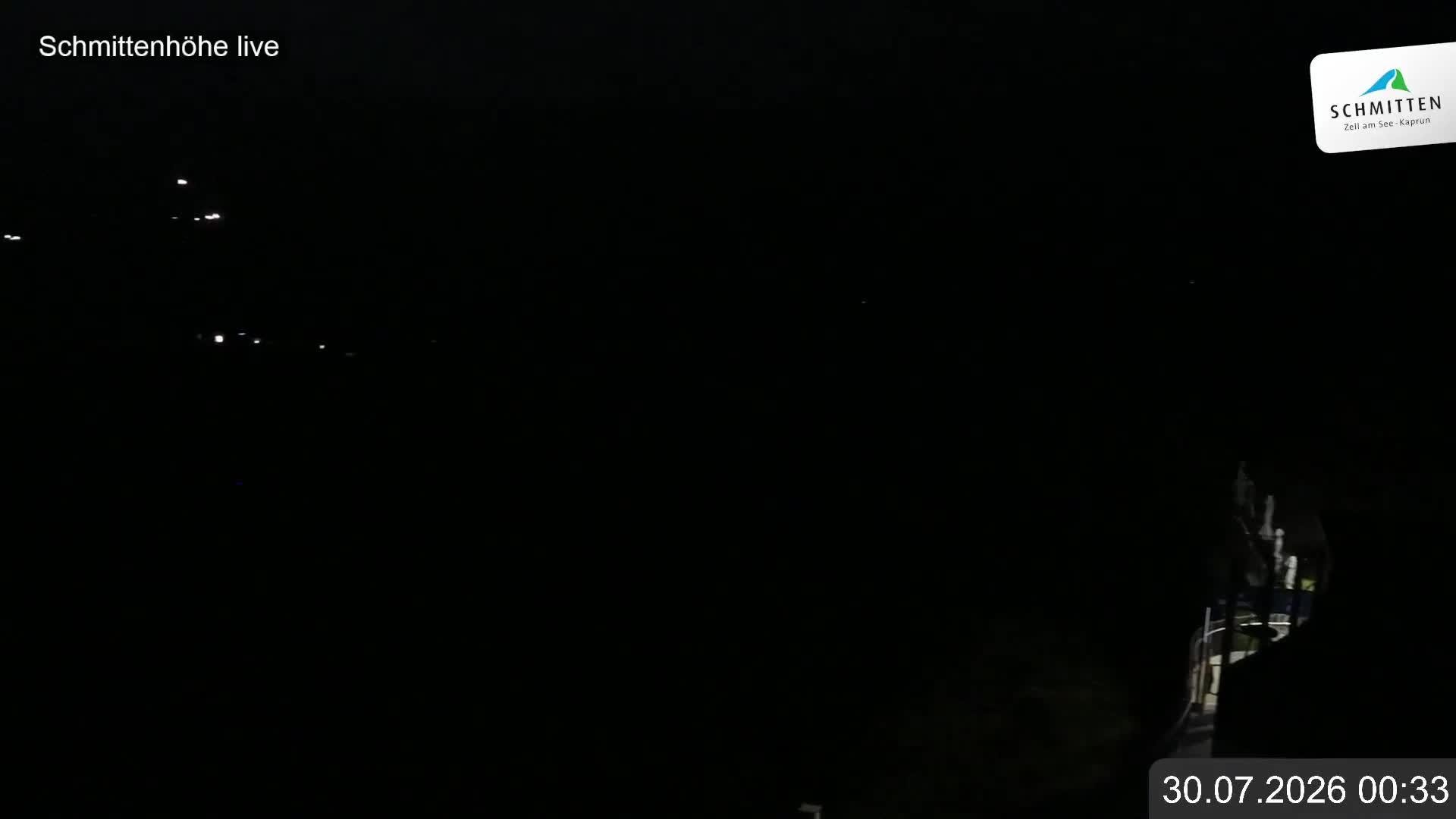 Archiv Foto Webcam Blick vom Gipfel der Schmittenhöhe