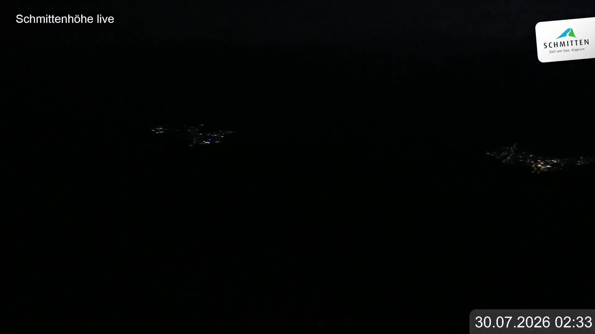 Archiv Foto Webcam Blick vom Gipfel der Schmittenhöhe