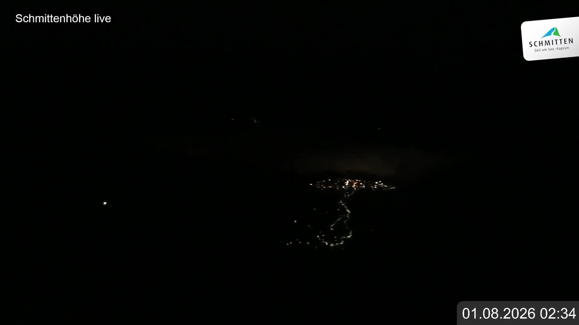 Archiv Foto Webcam Blick vom Gipfel der Schmittenhöhe