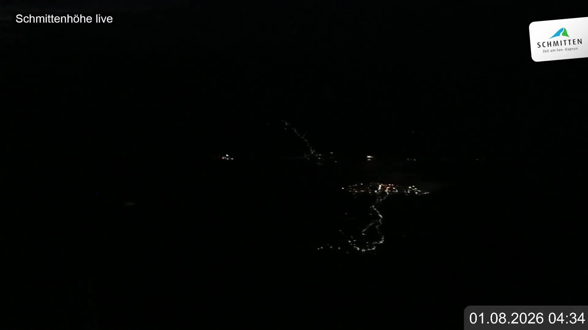 Archiv Foto Webcam Blick vom Gipfel der Schmittenhöhe