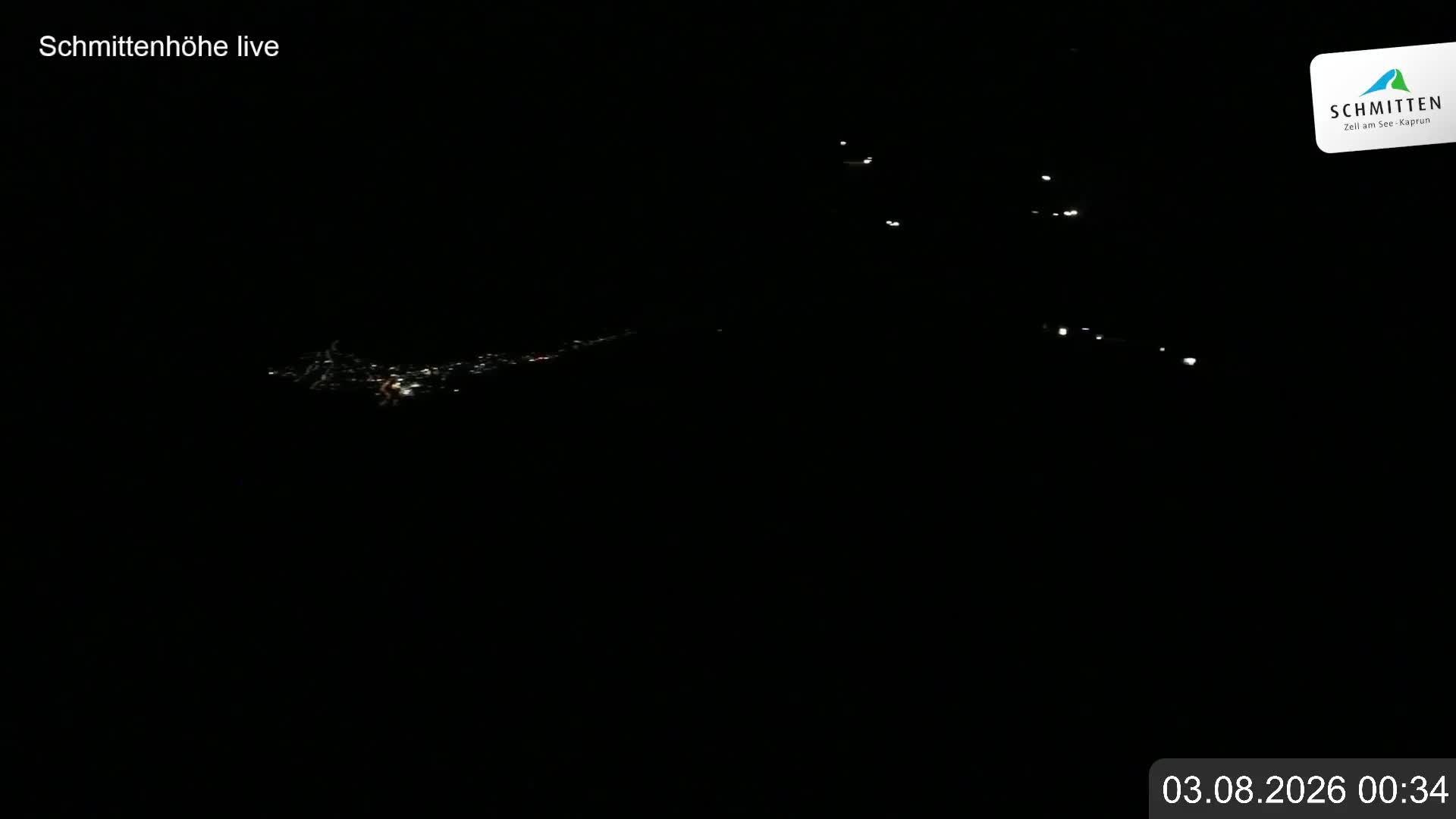 Archiv Foto Webcam Blick vom Gipfel der Schmittenhöhe