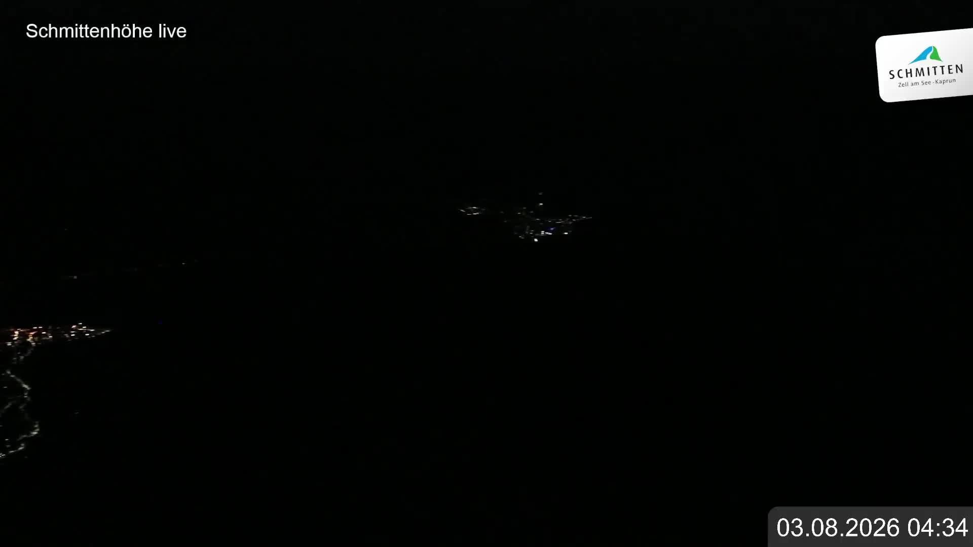 Archiv Foto Webcam Blick vom Gipfel der Schmittenhöhe