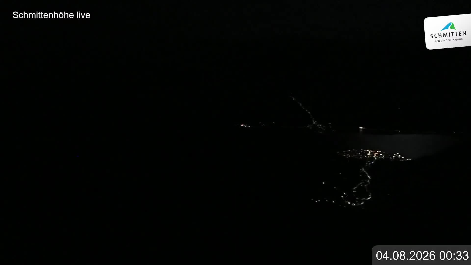 Archiv Foto Webcam Blick vom Gipfel der Schmittenhöhe