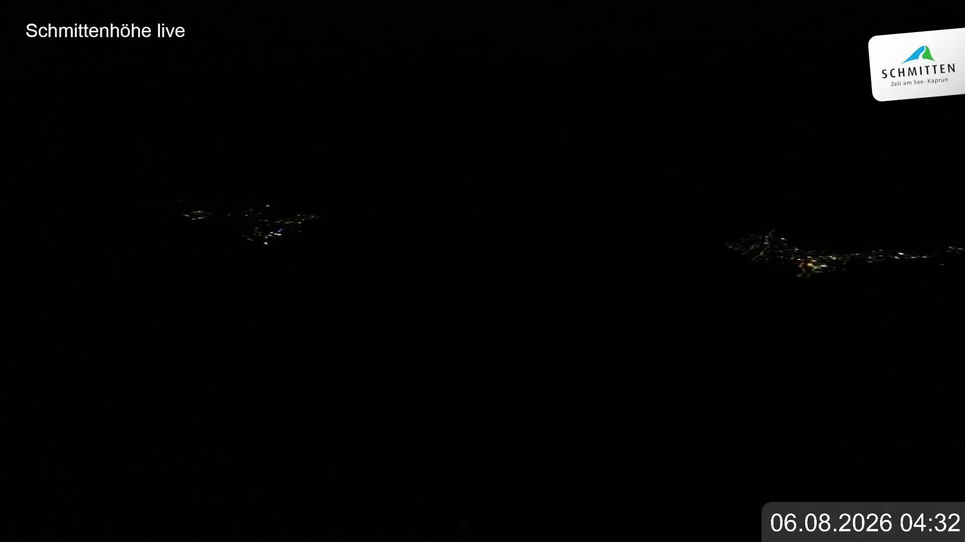 Archiv Foto Webcam Blick vom Gipfel der Schmittenhöhe