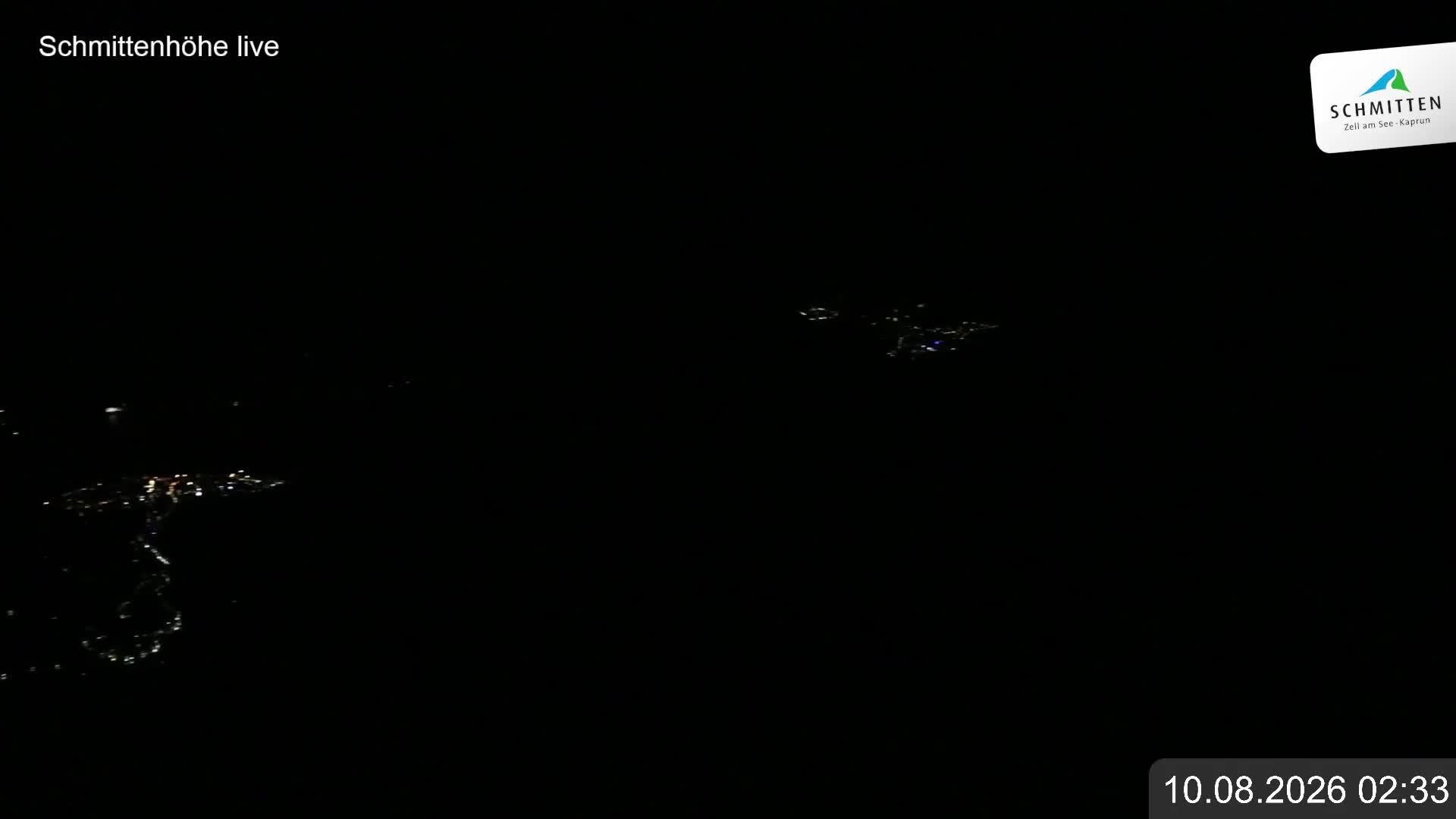 Archiv Foto Webcam Blick vom Gipfel der Schmittenhöhe