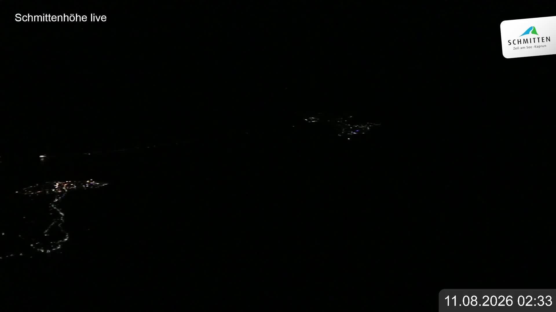 Archiv Foto Webcam Blick vom Gipfel der Schmittenhöhe