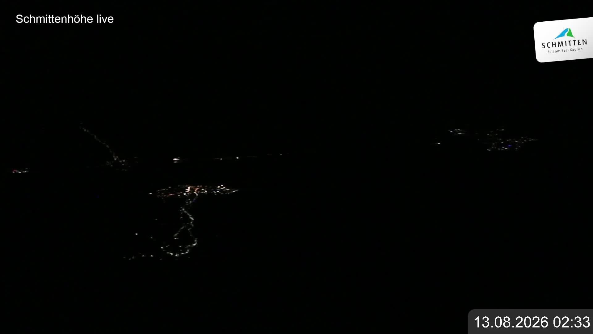 Archiv Foto Webcam Blick vom Gipfel der Schmittenhöhe
