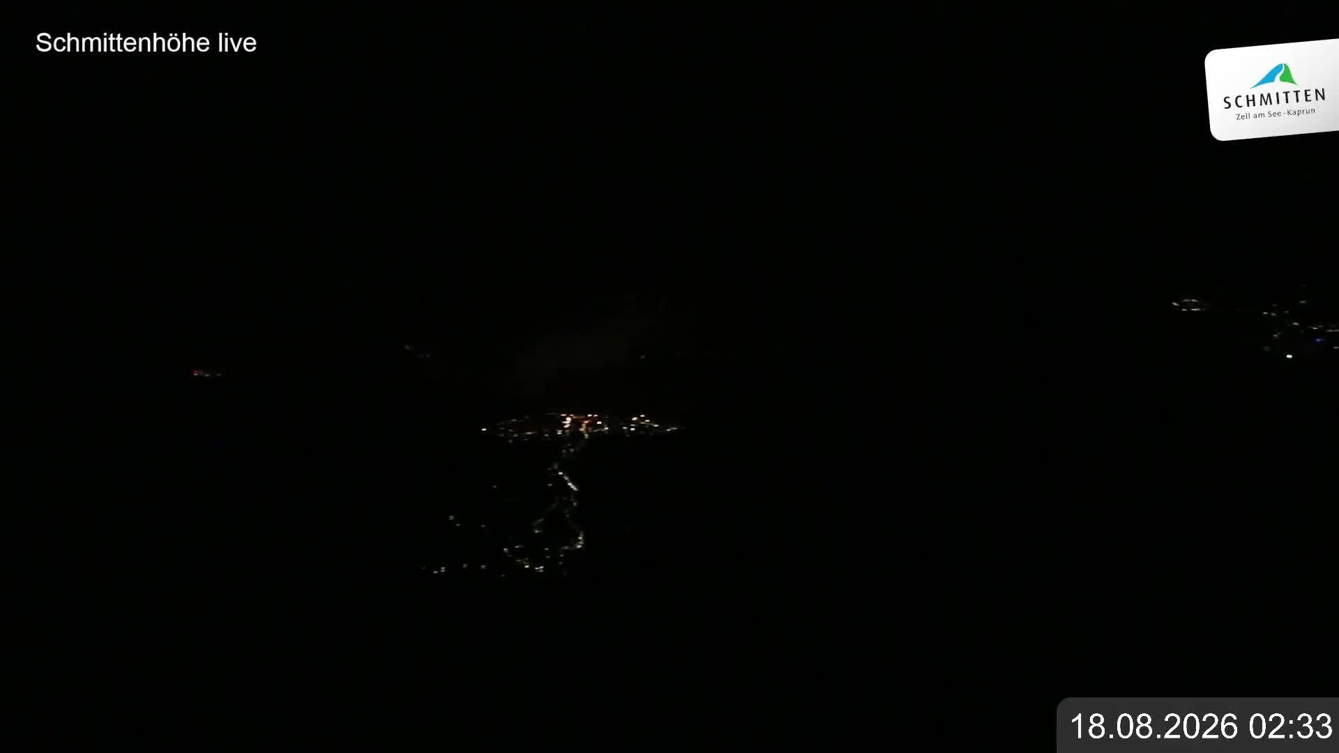 Archiv Foto Webcam Blick vom Gipfel der Schmittenhöhe