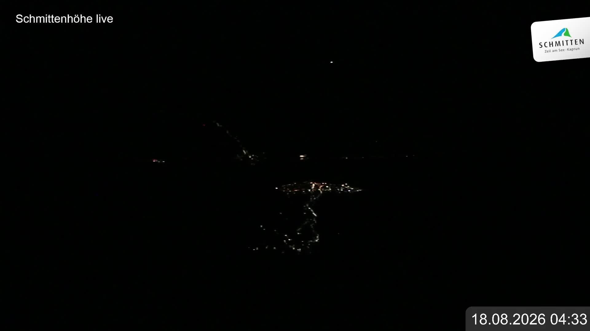 Archiv Foto Webcam Blick vom Gipfel der Schmittenhöhe