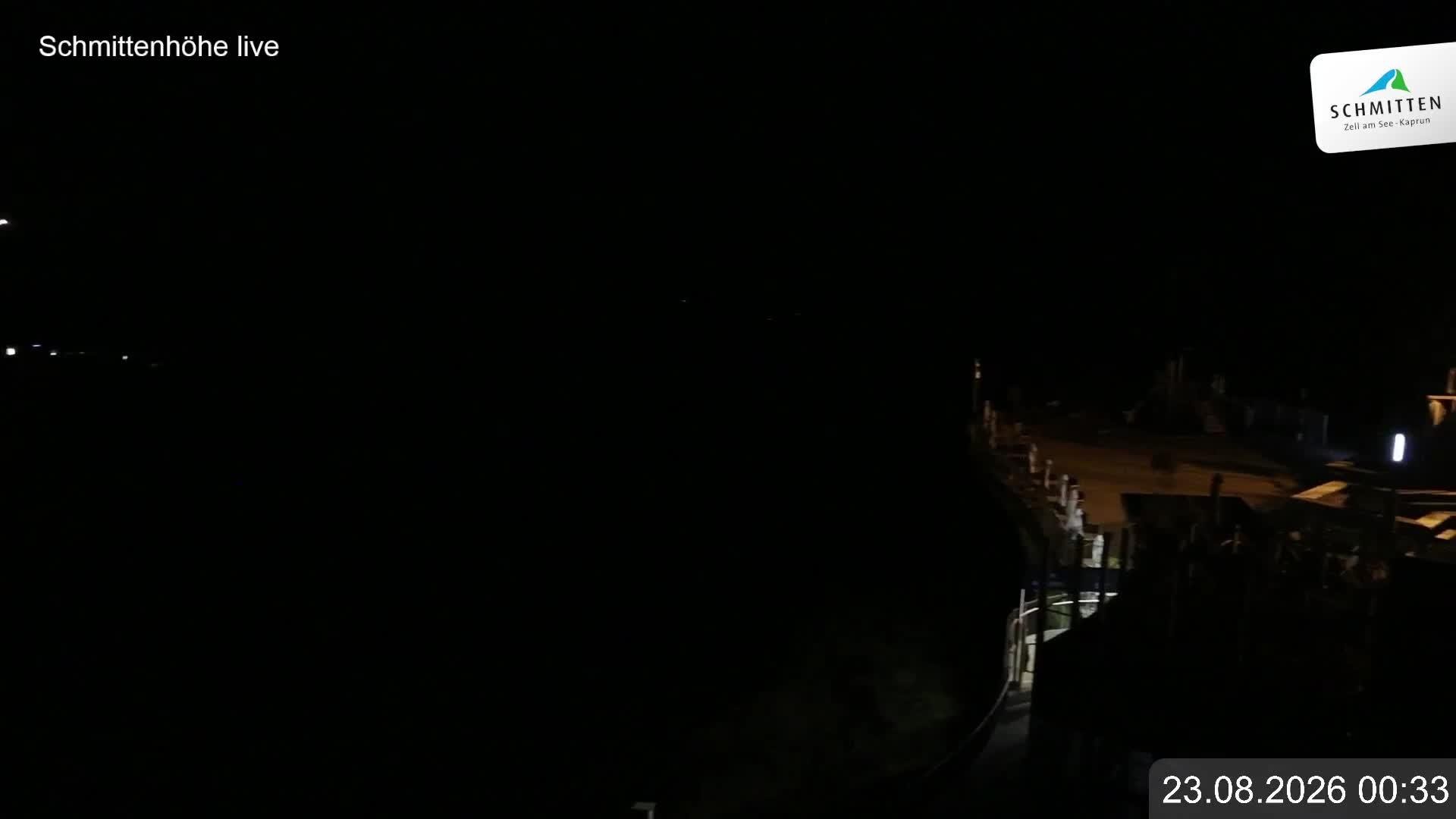 Archiv Foto Webcam Blick vom Gipfel der Schmittenhöhe