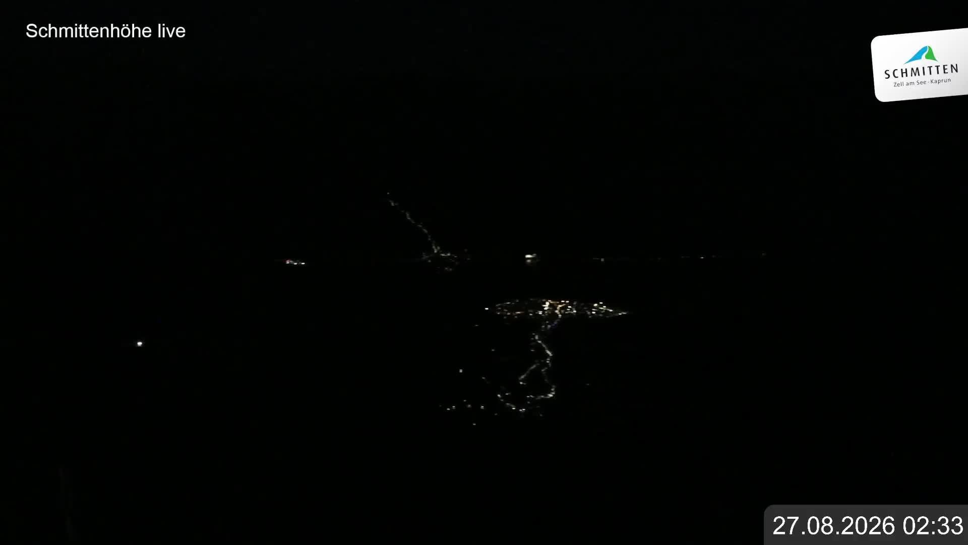 Archiv Foto Webcam Blick vom Gipfel der Schmittenhöhe