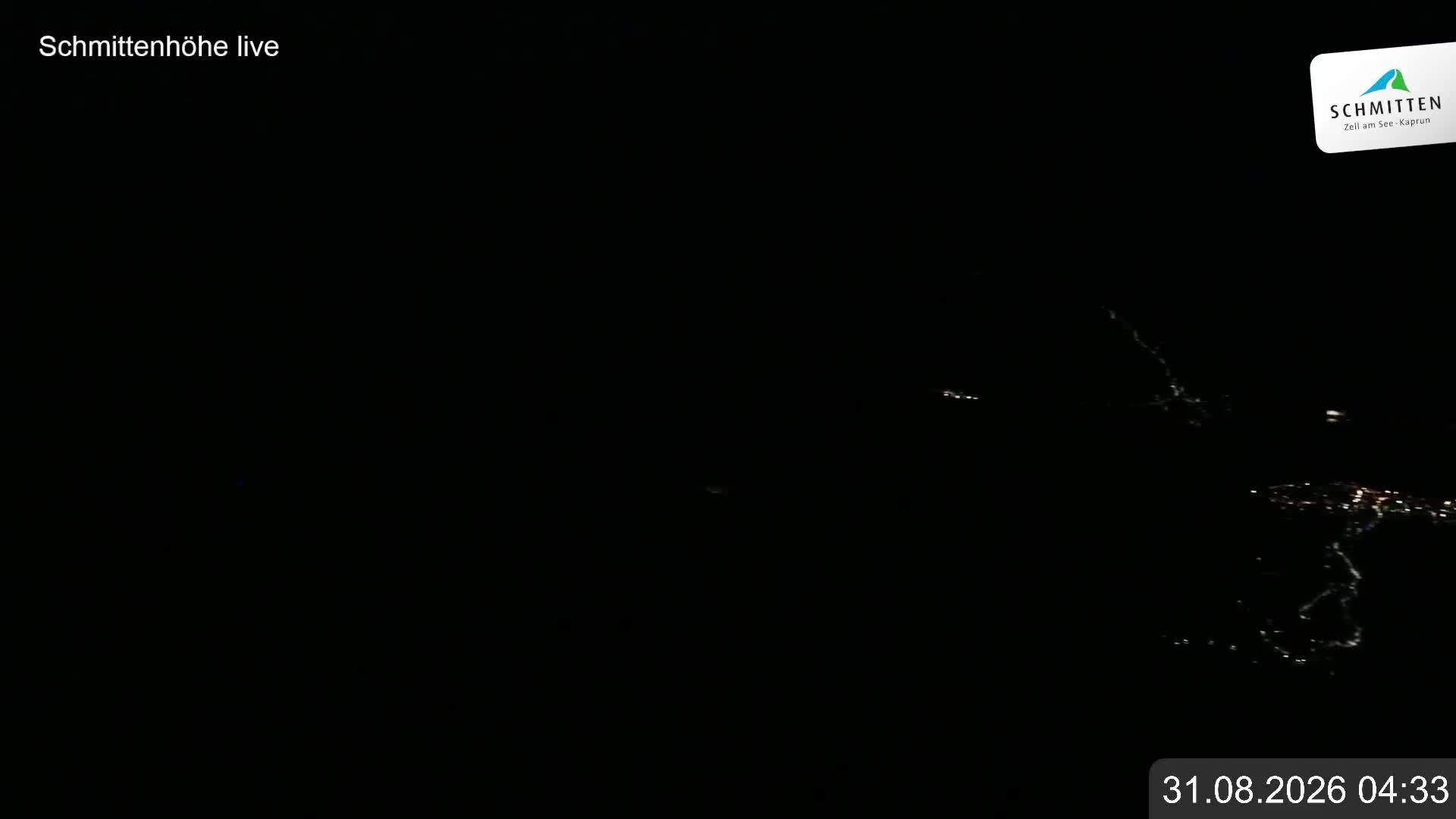 Archiv Foto Webcam Blick vom Gipfel der Schmittenhöhe