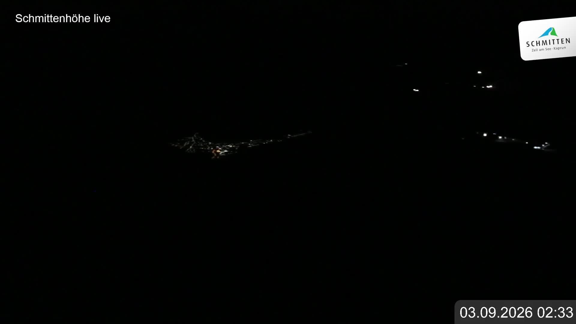 Archiv Foto Webcam Blick vom Gipfel der Schmittenhöhe