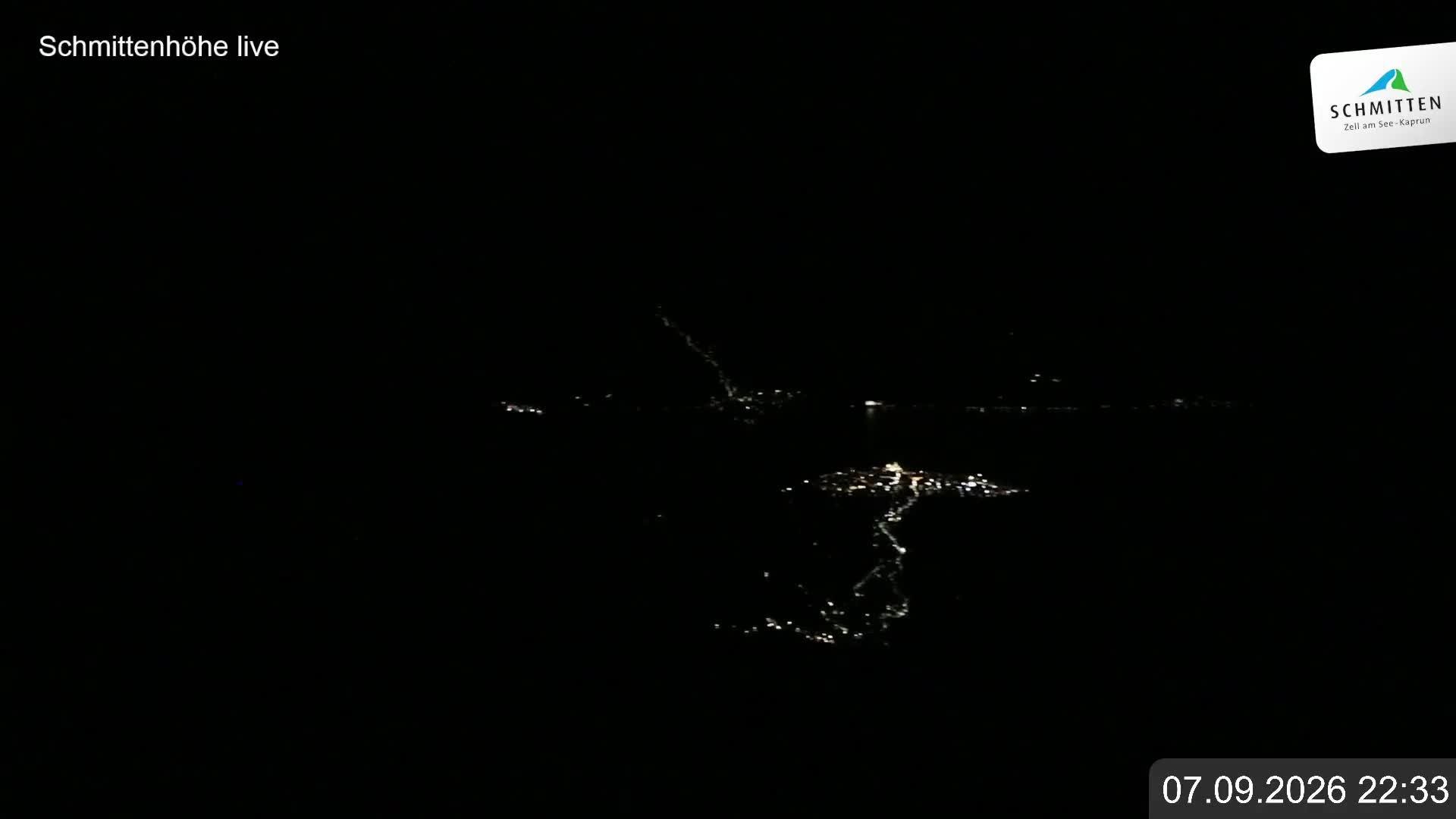 Archiv Foto Webcam Blick vom Gipfel der Schmittenhöhe