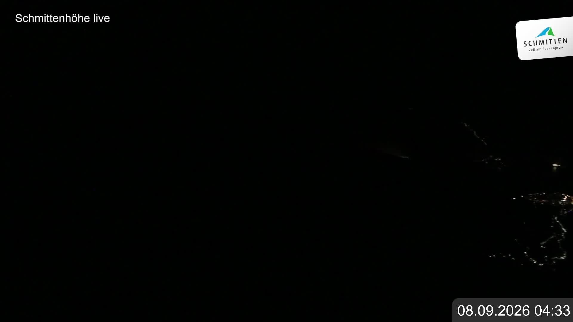 Archiv Foto Webcam Blick vom Gipfel der Schmittenhöhe