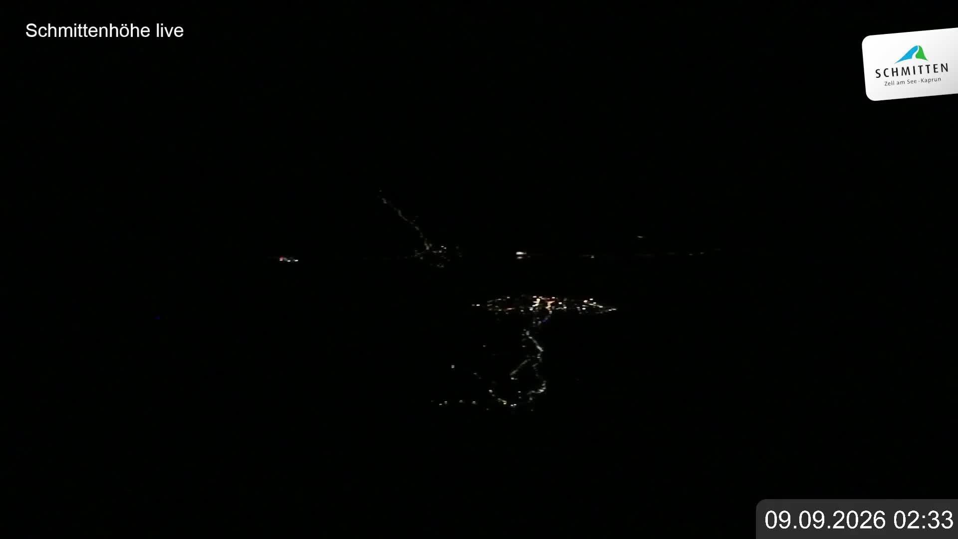 Archiv Foto Webcam Blick vom Gipfel der Schmittenhöhe