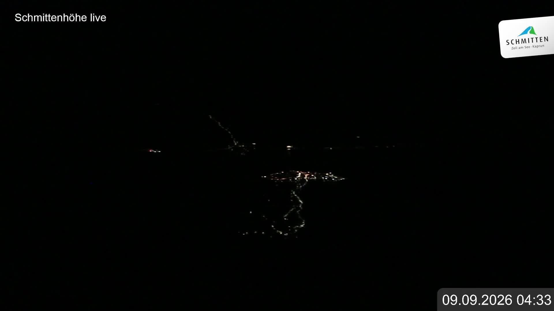 Archiv Foto Webcam Blick vom Gipfel der Schmittenhöhe