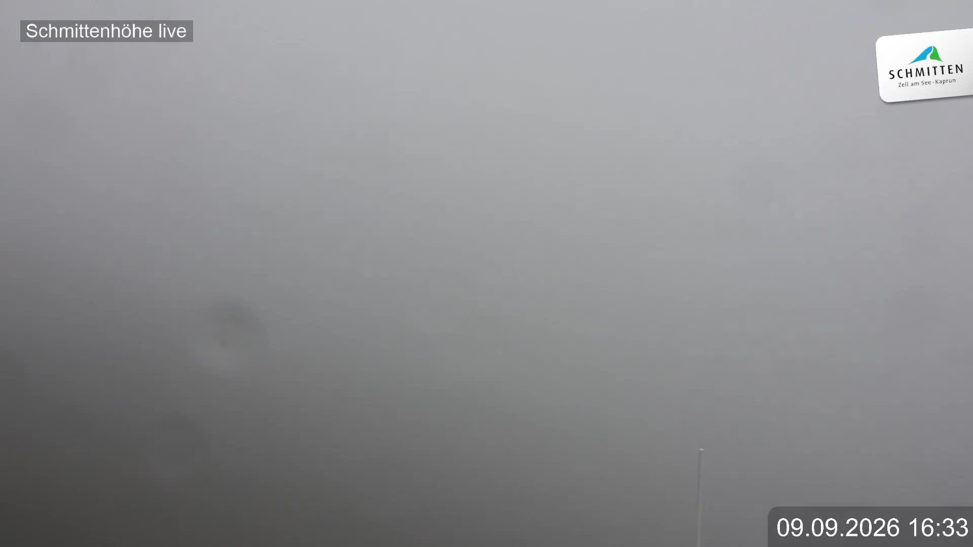 Archiv Foto Webcam Blick vom Gipfel der Schmittenhöhe