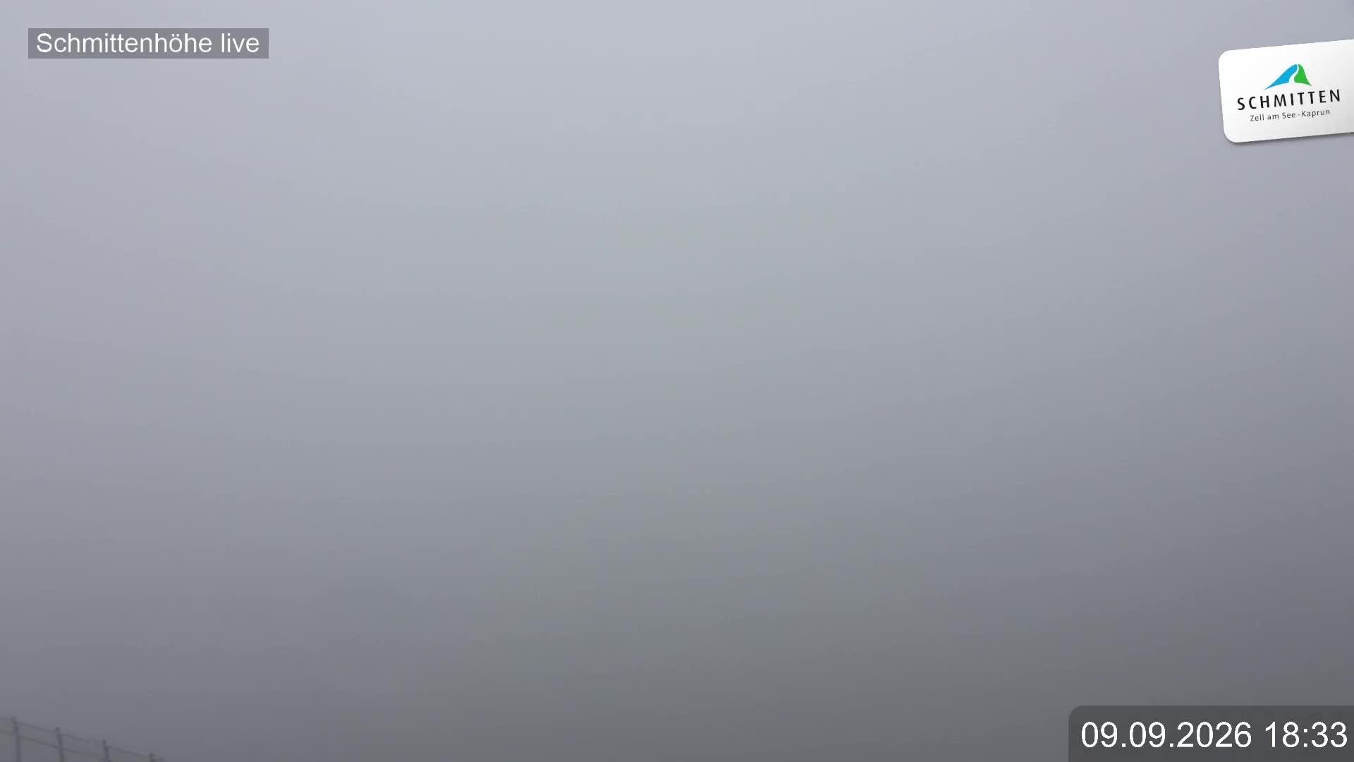 Archiv Foto Webcam Blick vom Gipfel der Schmittenhöhe
