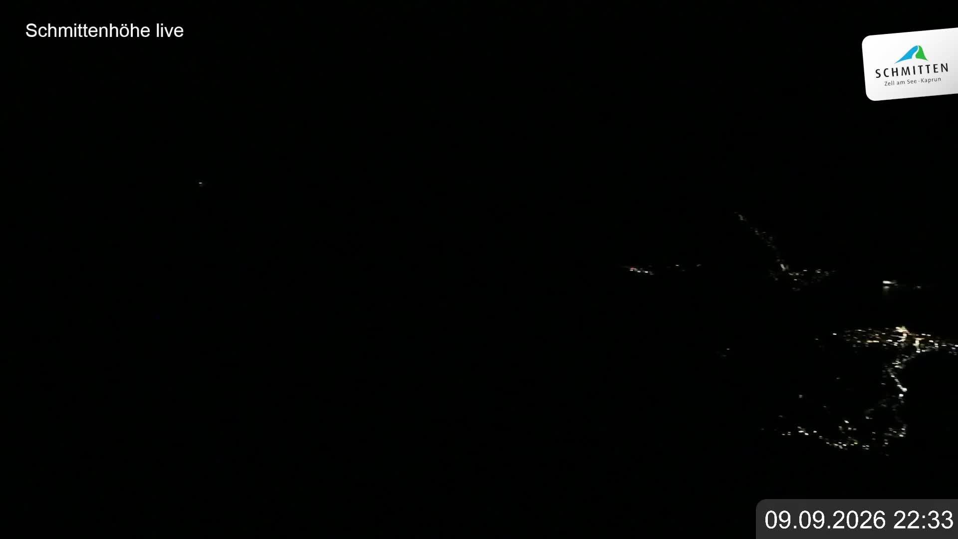 Archiv Foto Webcam Blick vom Gipfel der Schmittenhöhe