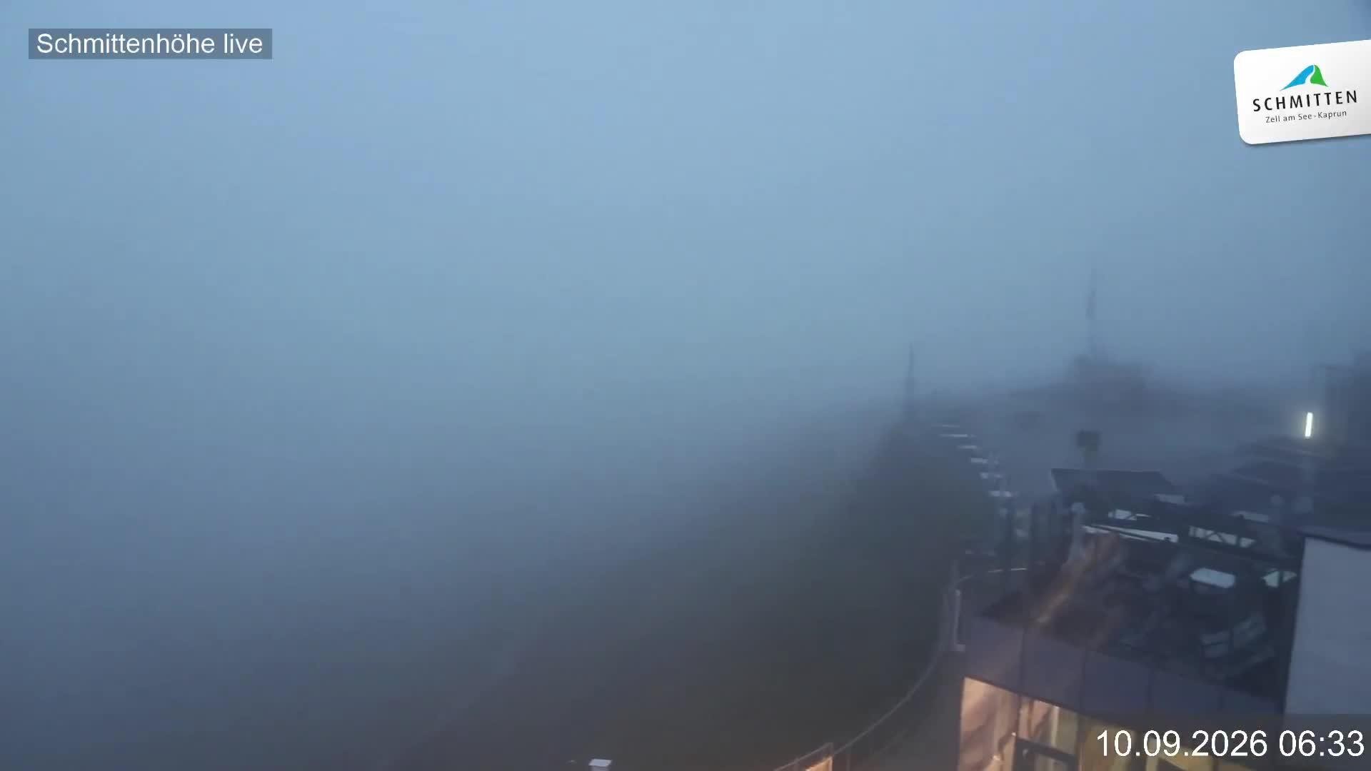 Archiv Foto Webcam Blick vom Gipfel der Schmittenhöhe