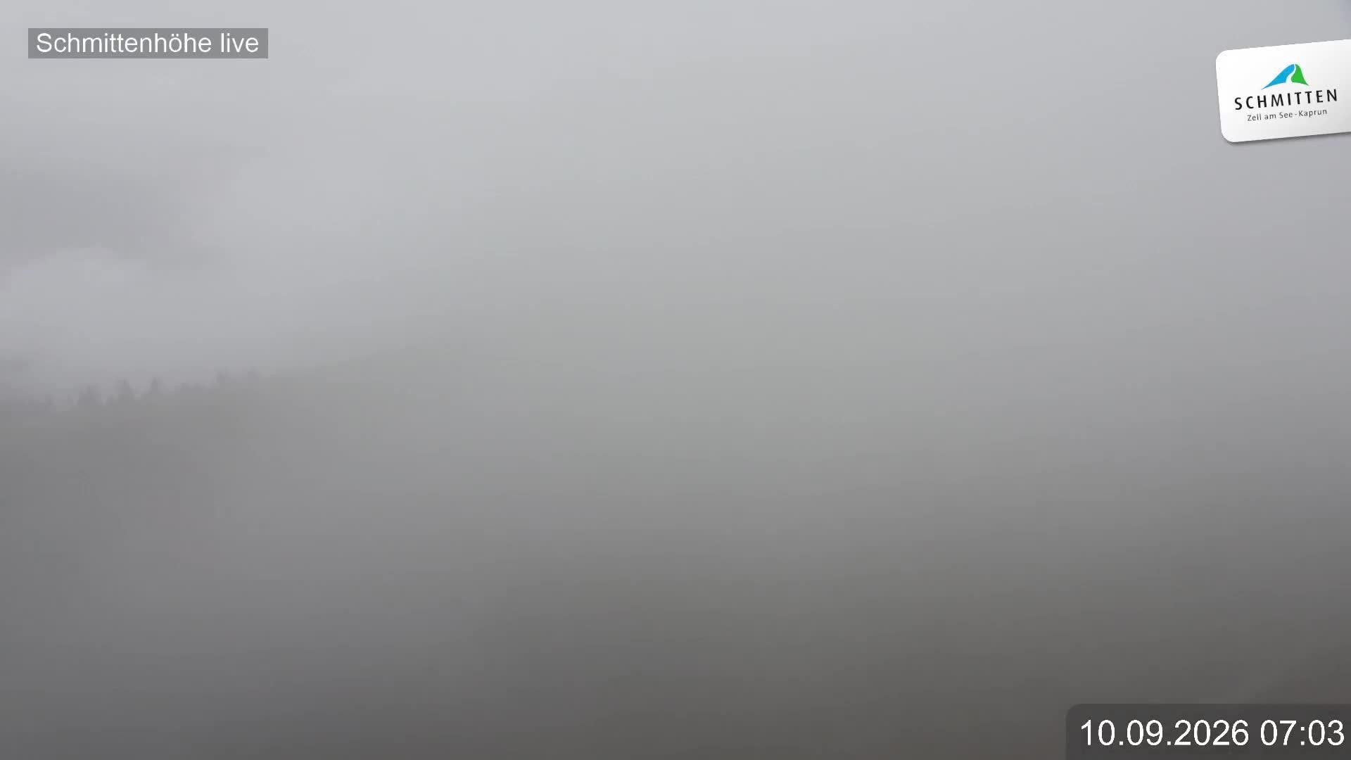 Archiv Foto Webcam Blick vom Gipfel der Schmittenhöhe
