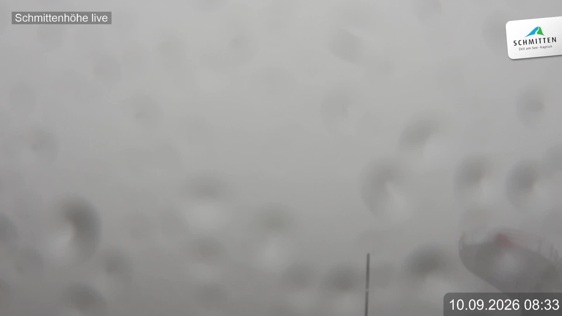 Archiv Foto Webcam Blick vom Gipfel der Schmittenhöhe