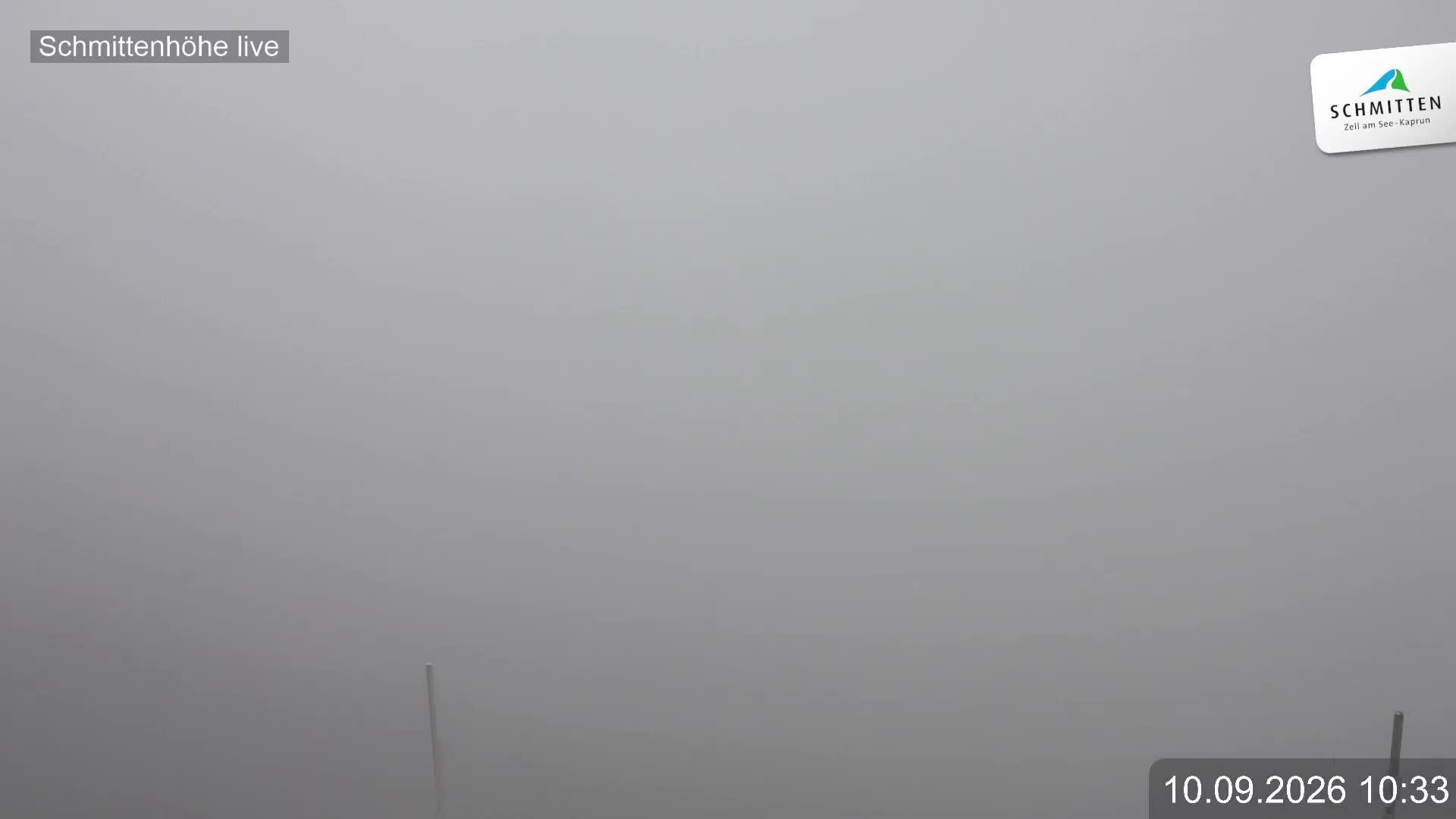Archiv Foto Webcam Blick vom Gipfel der Schmittenhöhe