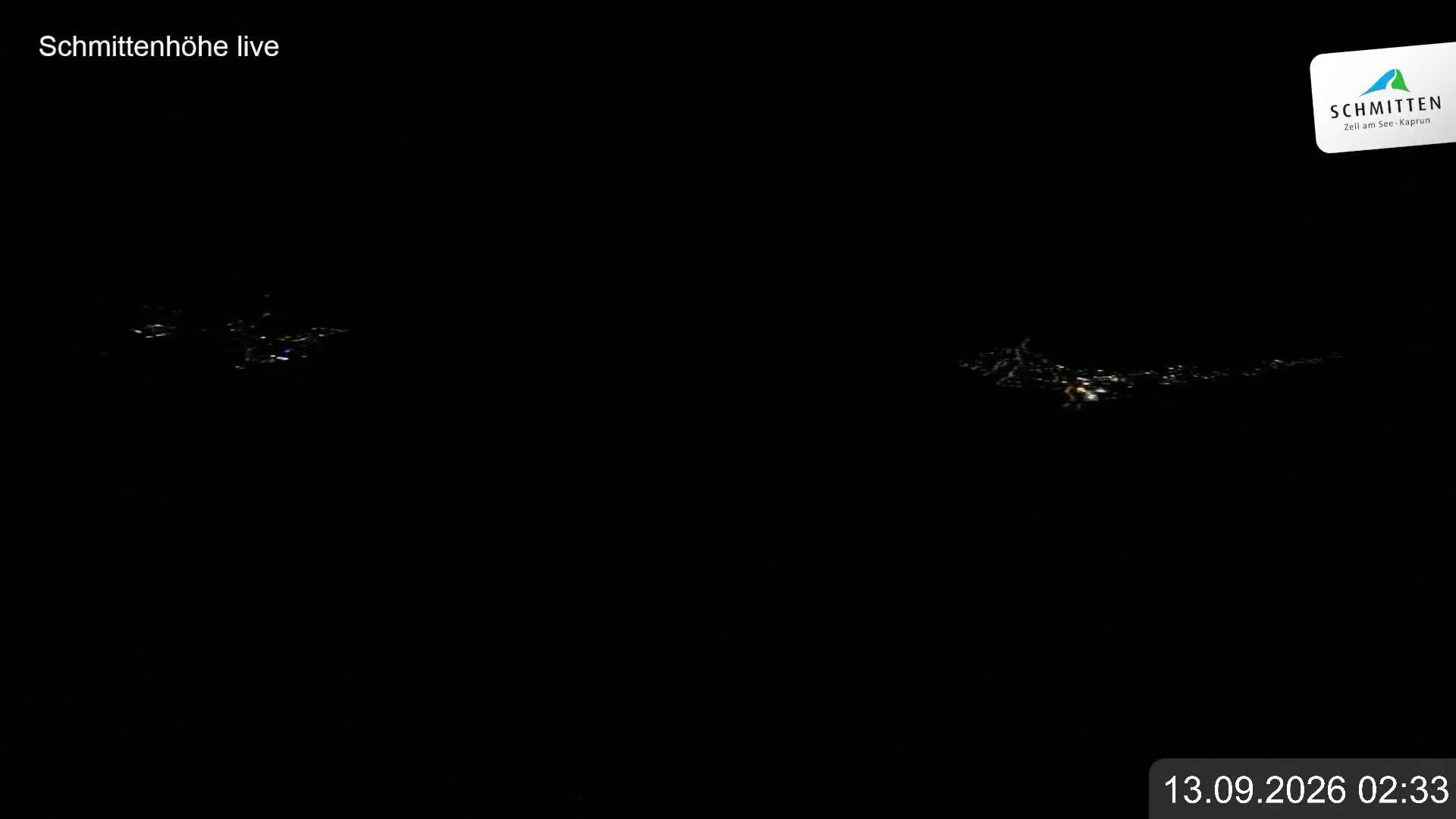 Archiv Foto Webcam Blick vom Gipfel der Schmittenhöhe