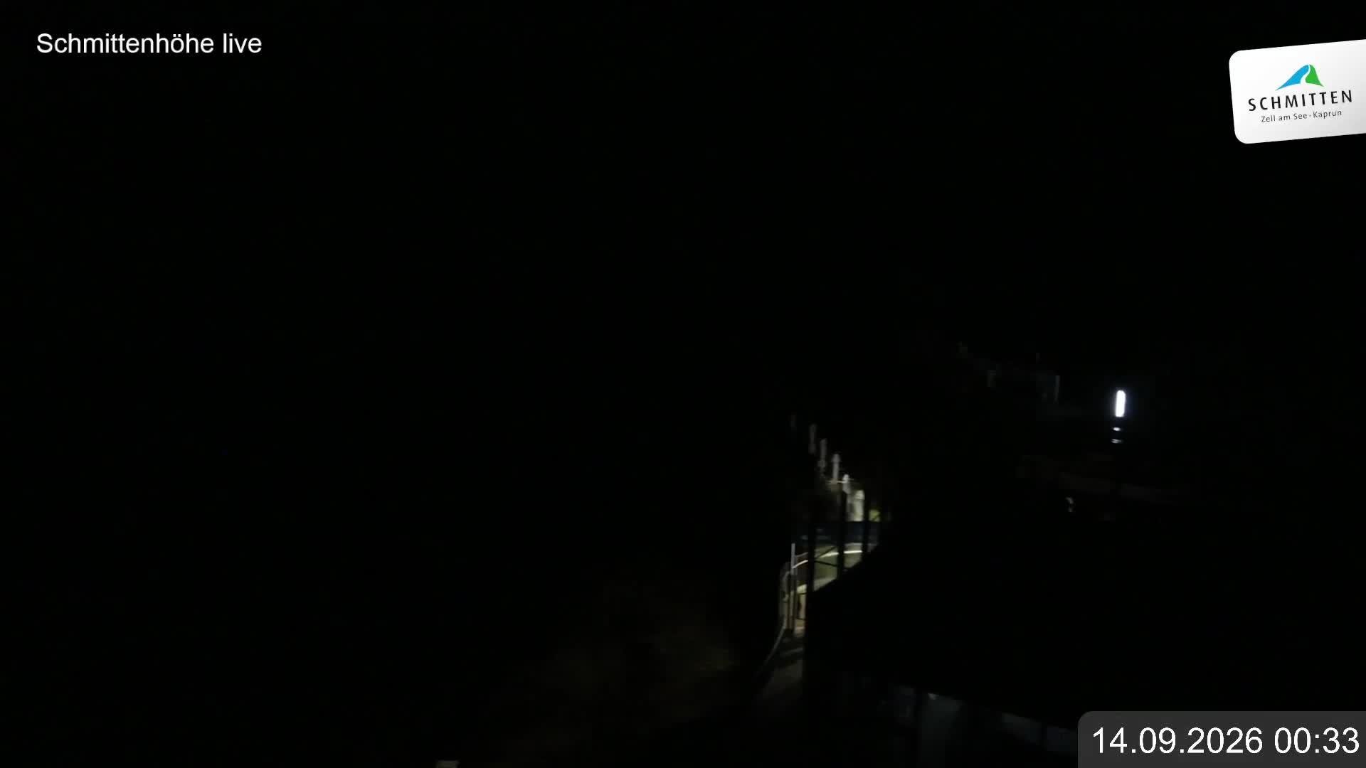 Archiv Foto Webcam Blick vom Gipfel der Schmittenhöhe