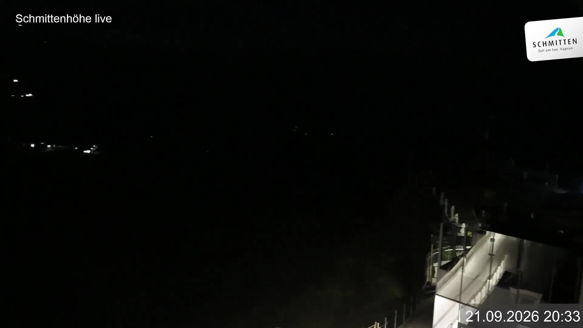 Archiv Foto Webcam Blick vom Gipfel der Schmittenhöhe