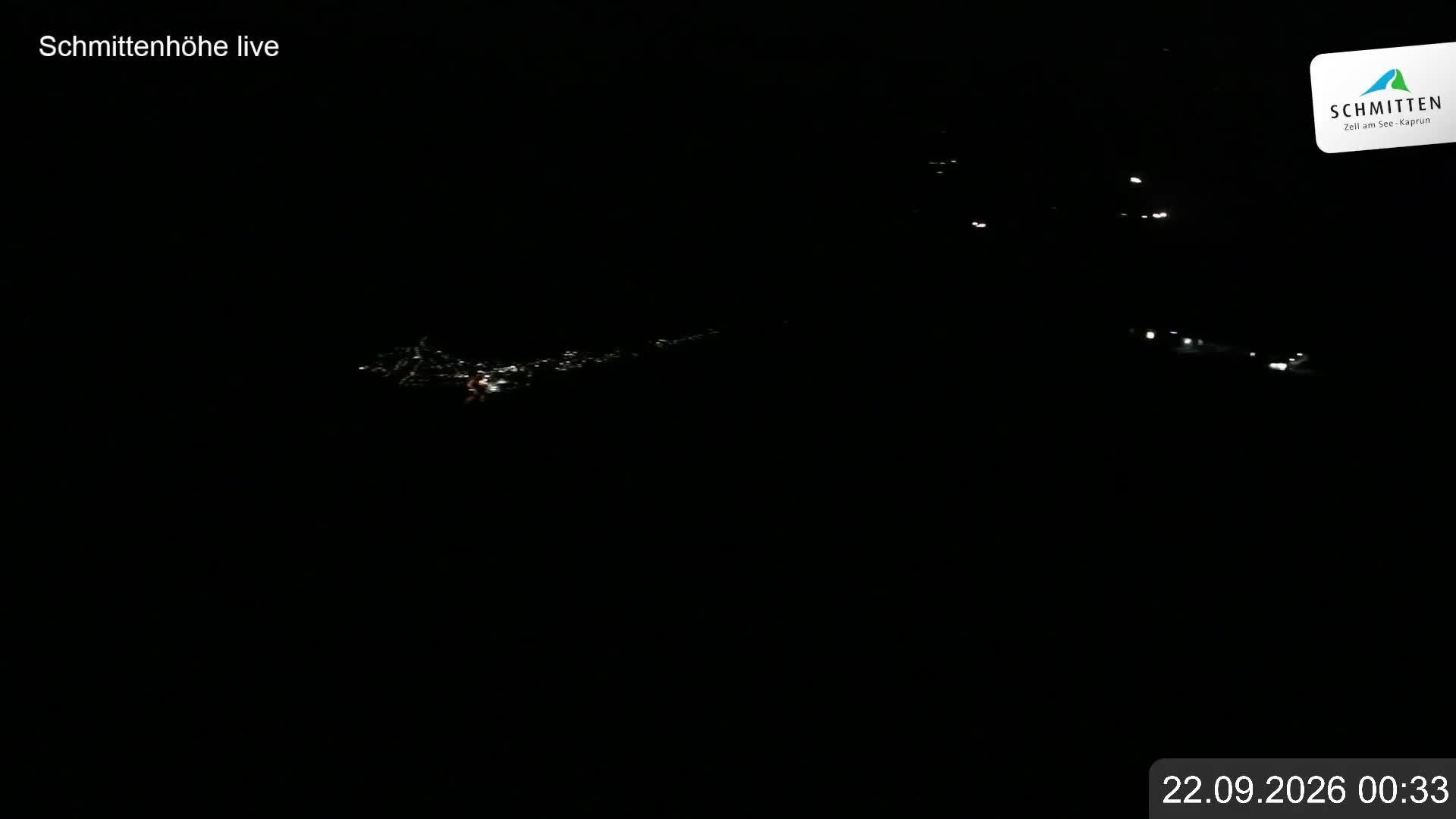 Archiv Foto Webcam Blick vom Gipfel der Schmittenhöhe