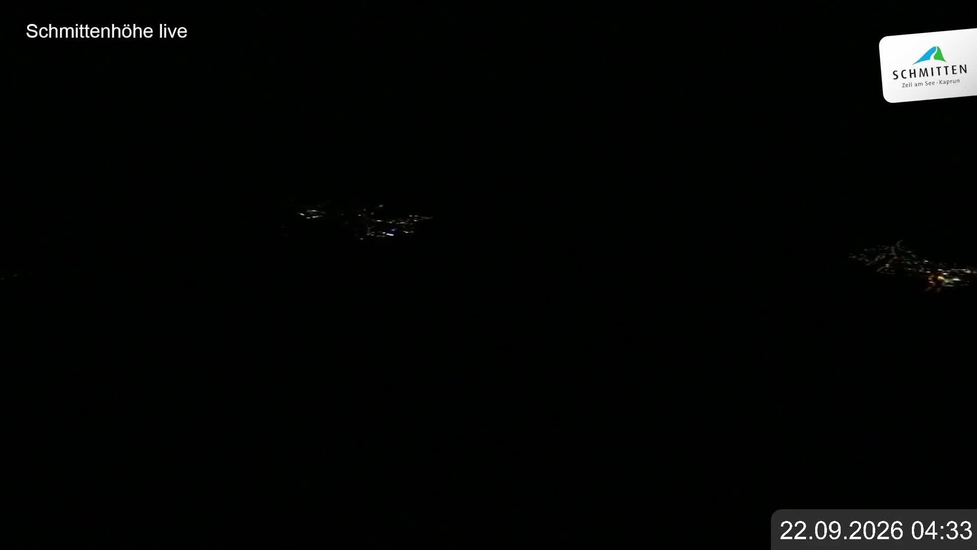 Archiv Foto Webcam Blick vom Gipfel der Schmittenhöhe