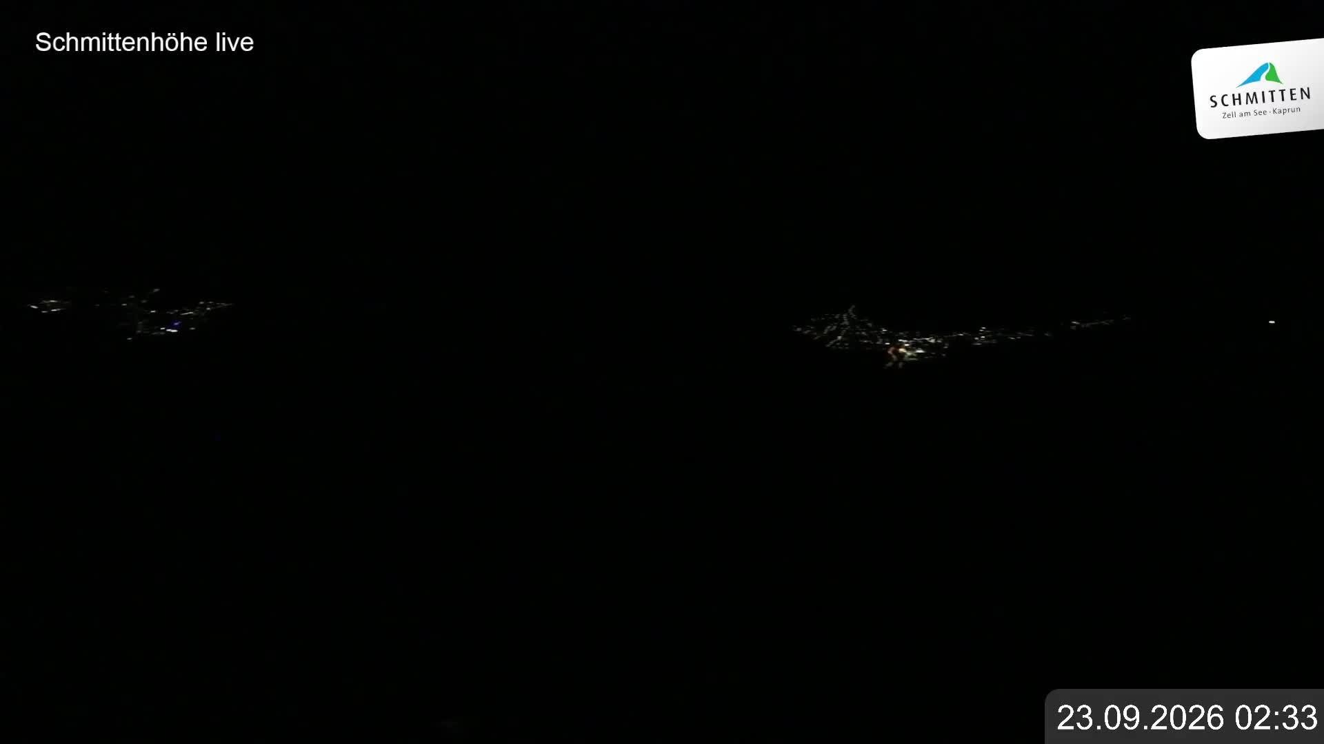 Archiv Foto Webcam Blick vom Gipfel der Schmittenhöhe