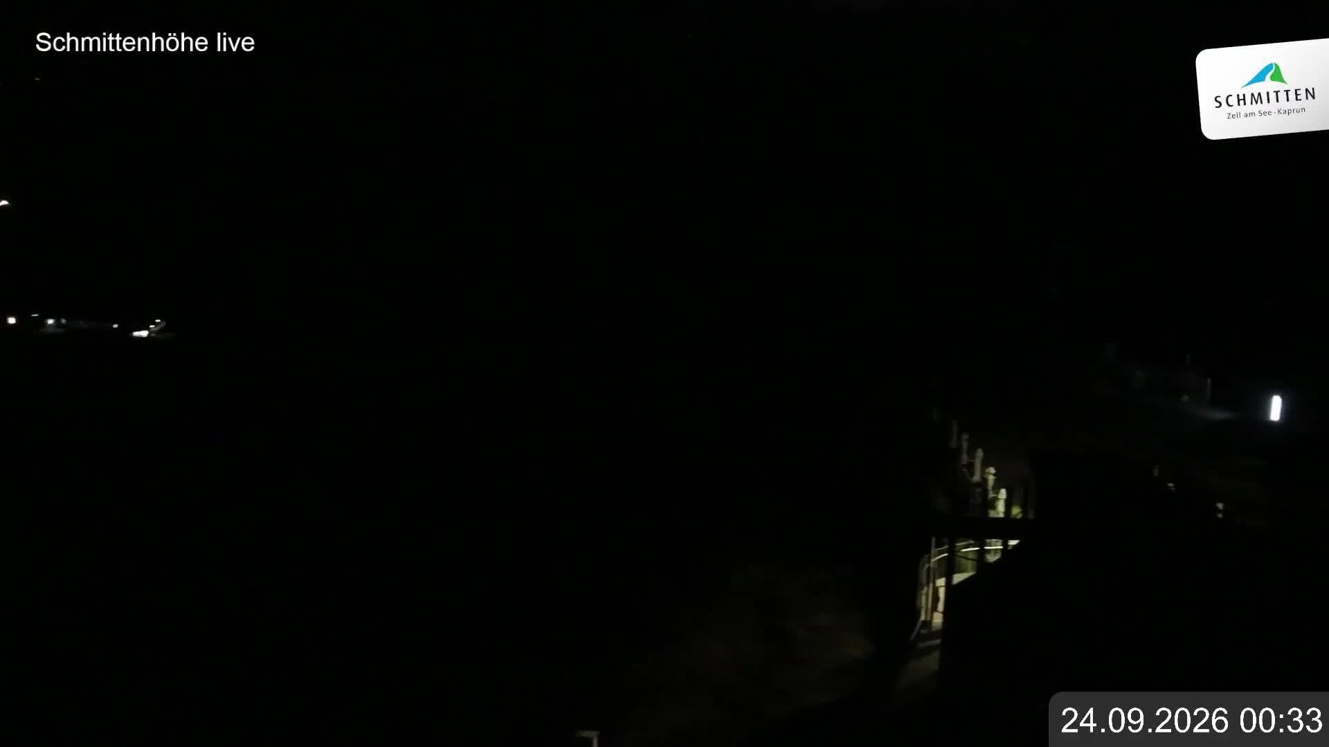 Archiv Foto Webcam Blick vom Gipfel der Schmittenhöhe