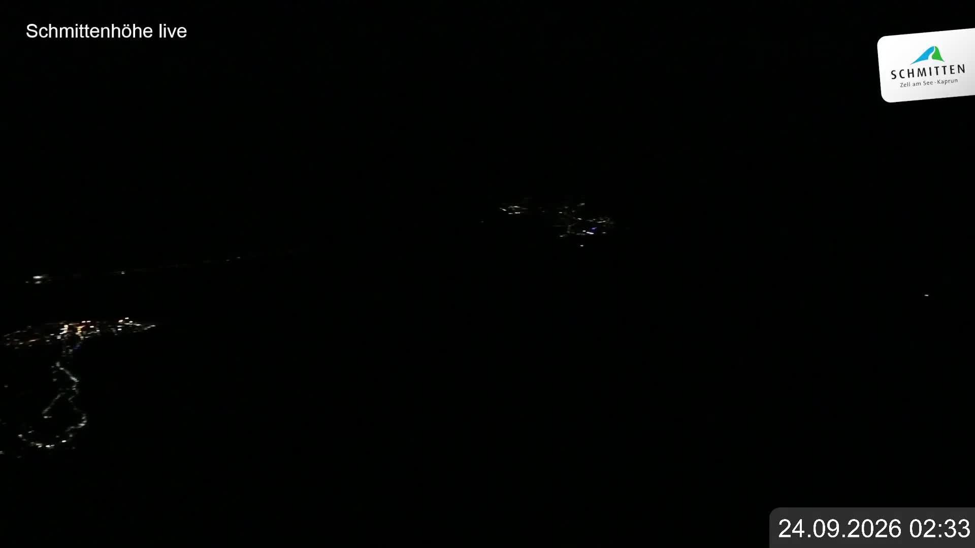Archiv Foto Webcam Blick vom Gipfel der Schmittenhöhe