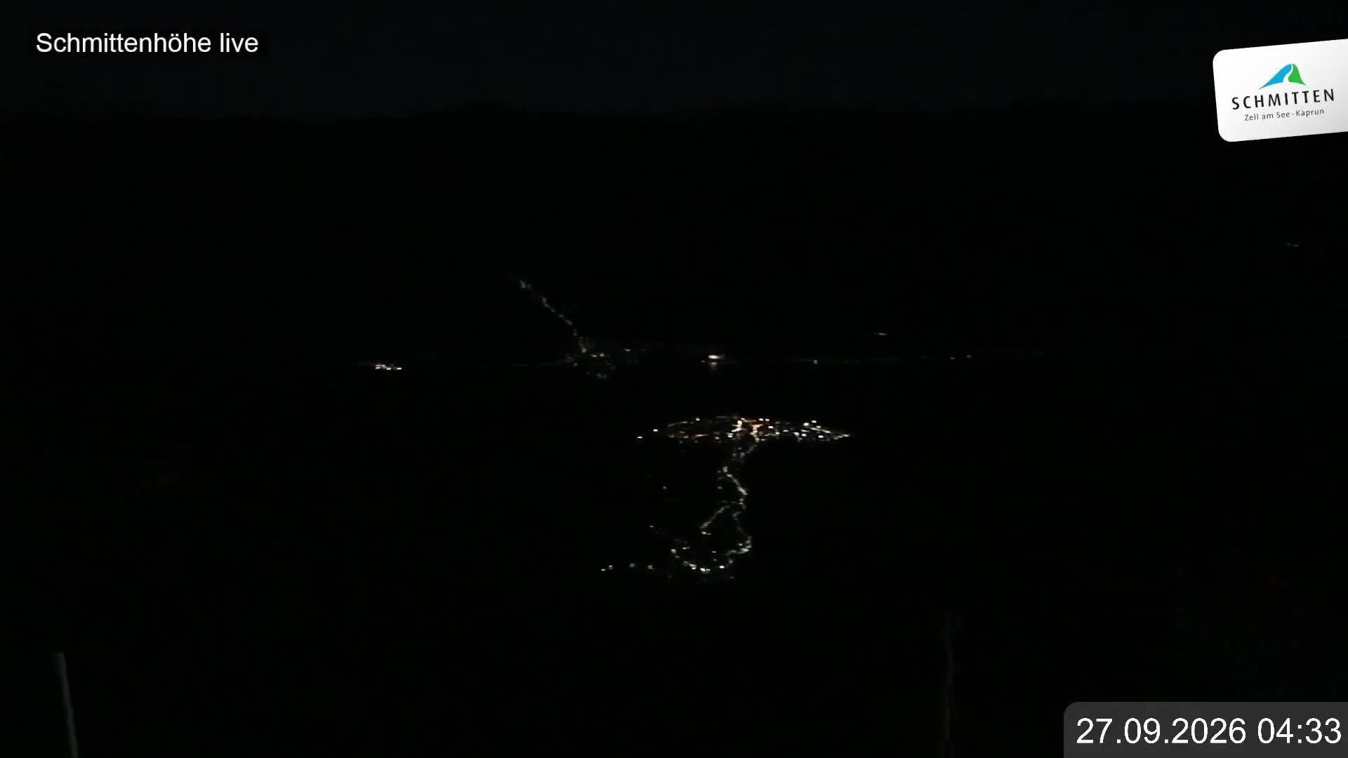 Archiv Foto Webcam Blick vom Gipfel der Schmittenhöhe