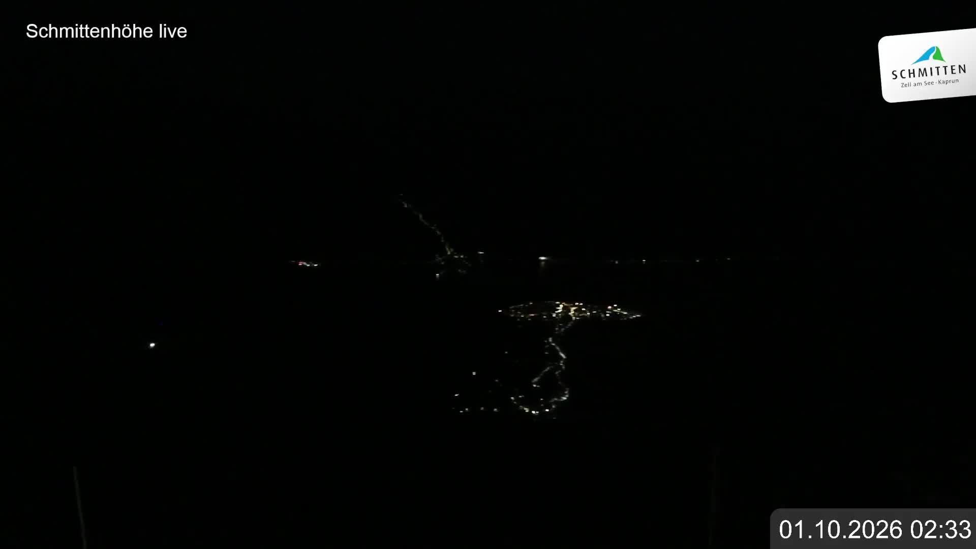 Archiv Foto Webcam Blick vom Gipfel der Schmittenhöhe
