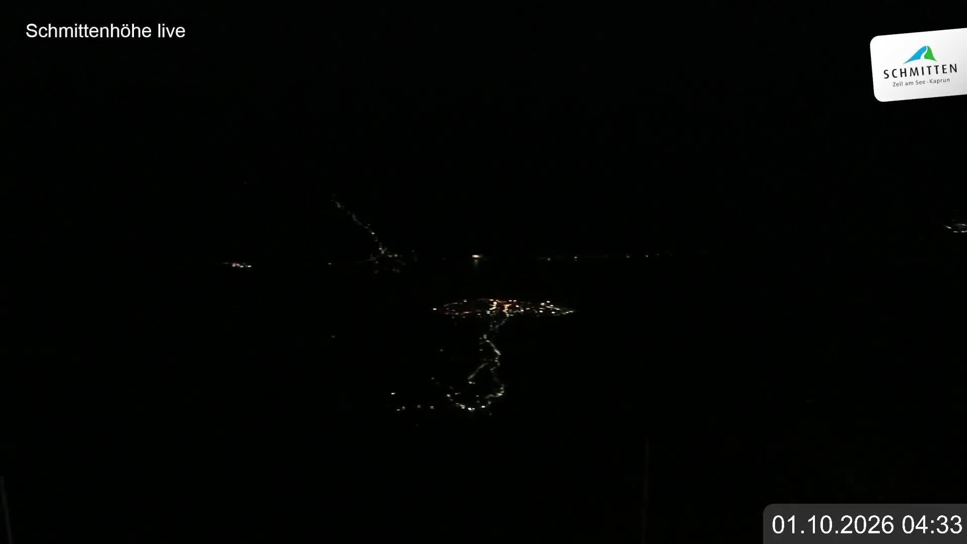 Archiv Foto Webcam Blick vom Gipfel der Schmittenhöhe