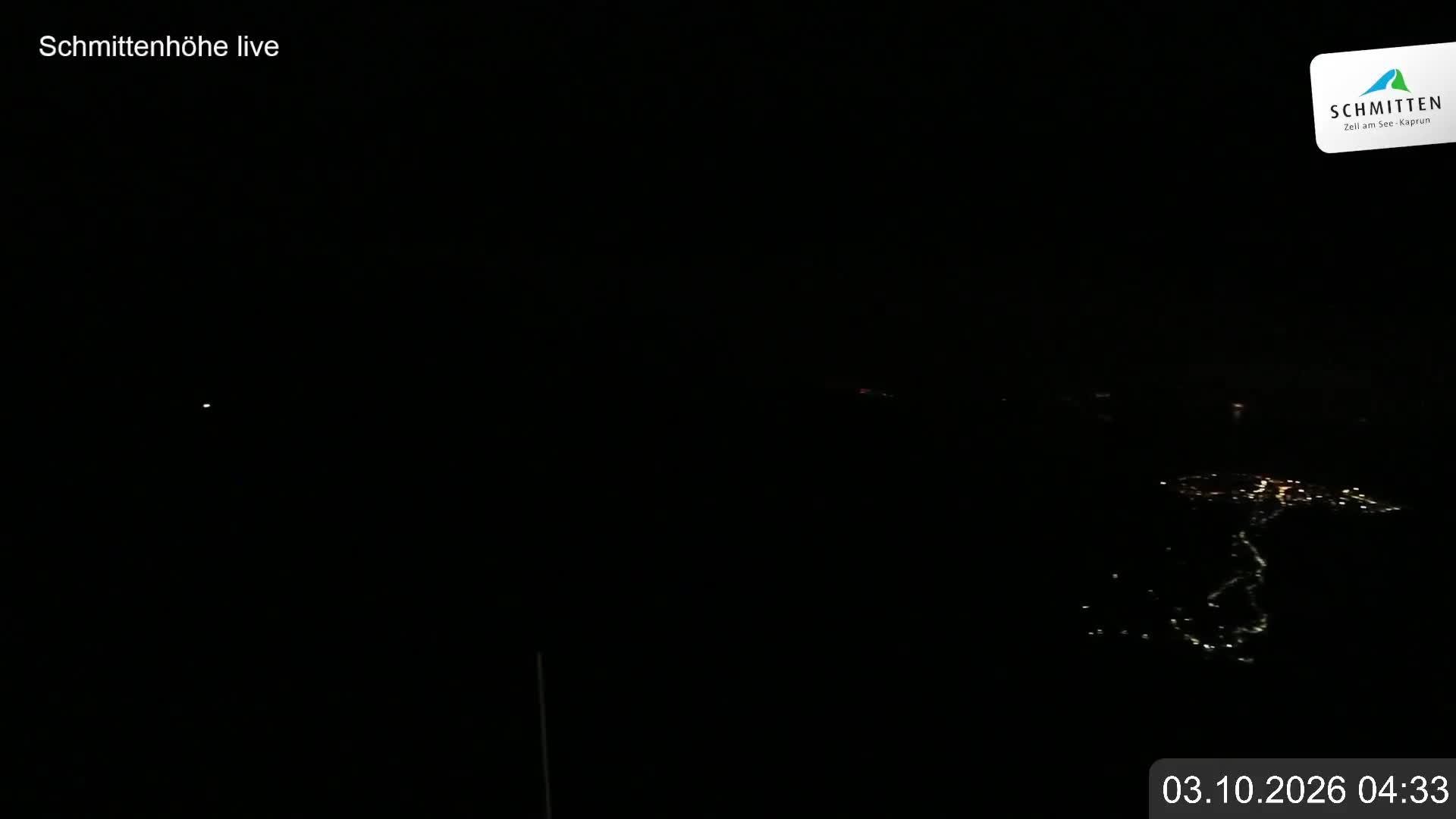 Archiv Foto Webcam Blick vom Gipfel der Schmittenhöhe